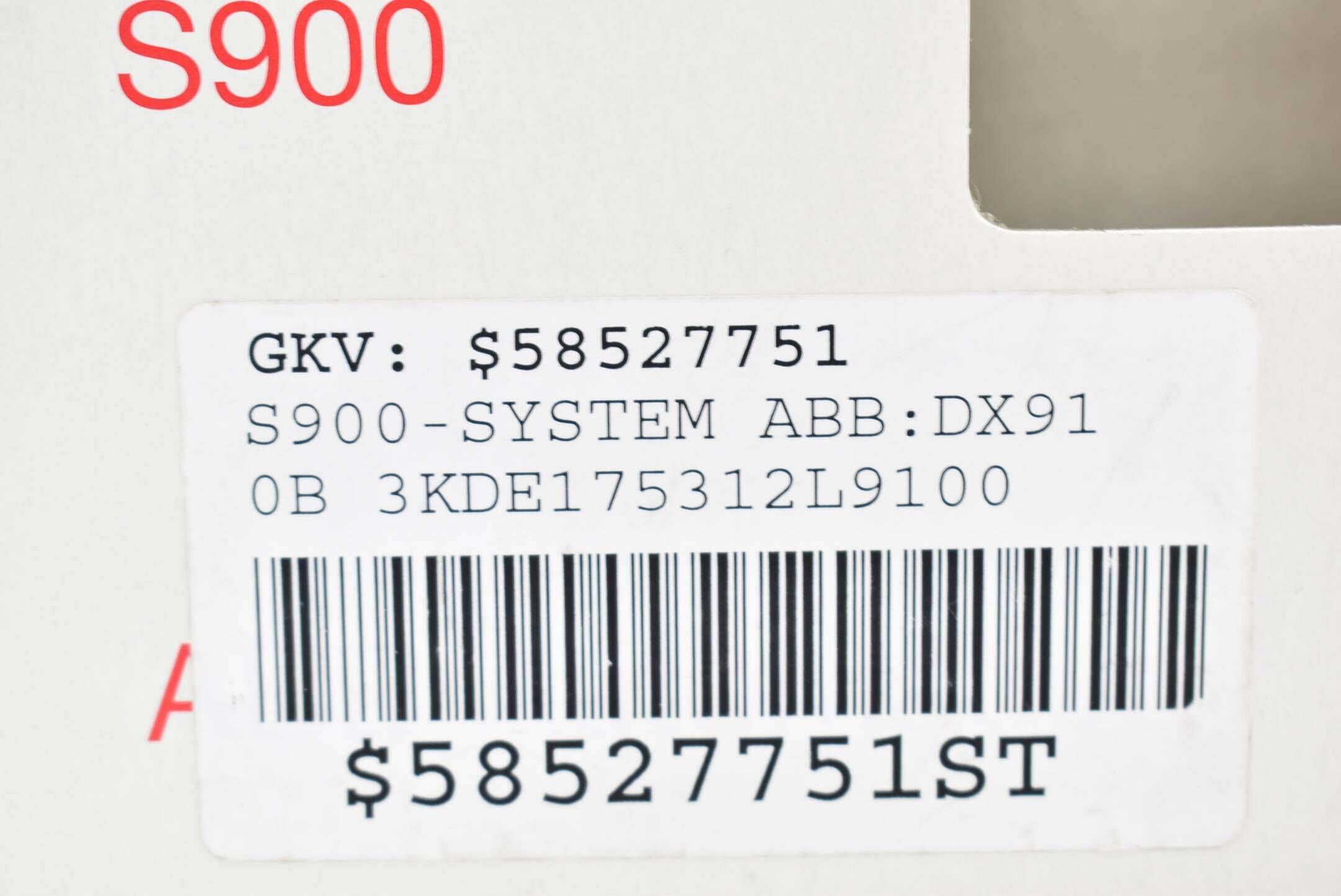 ABB S900 Input-/Outputsystem DX910B ( 3KDE175312L9100 )
