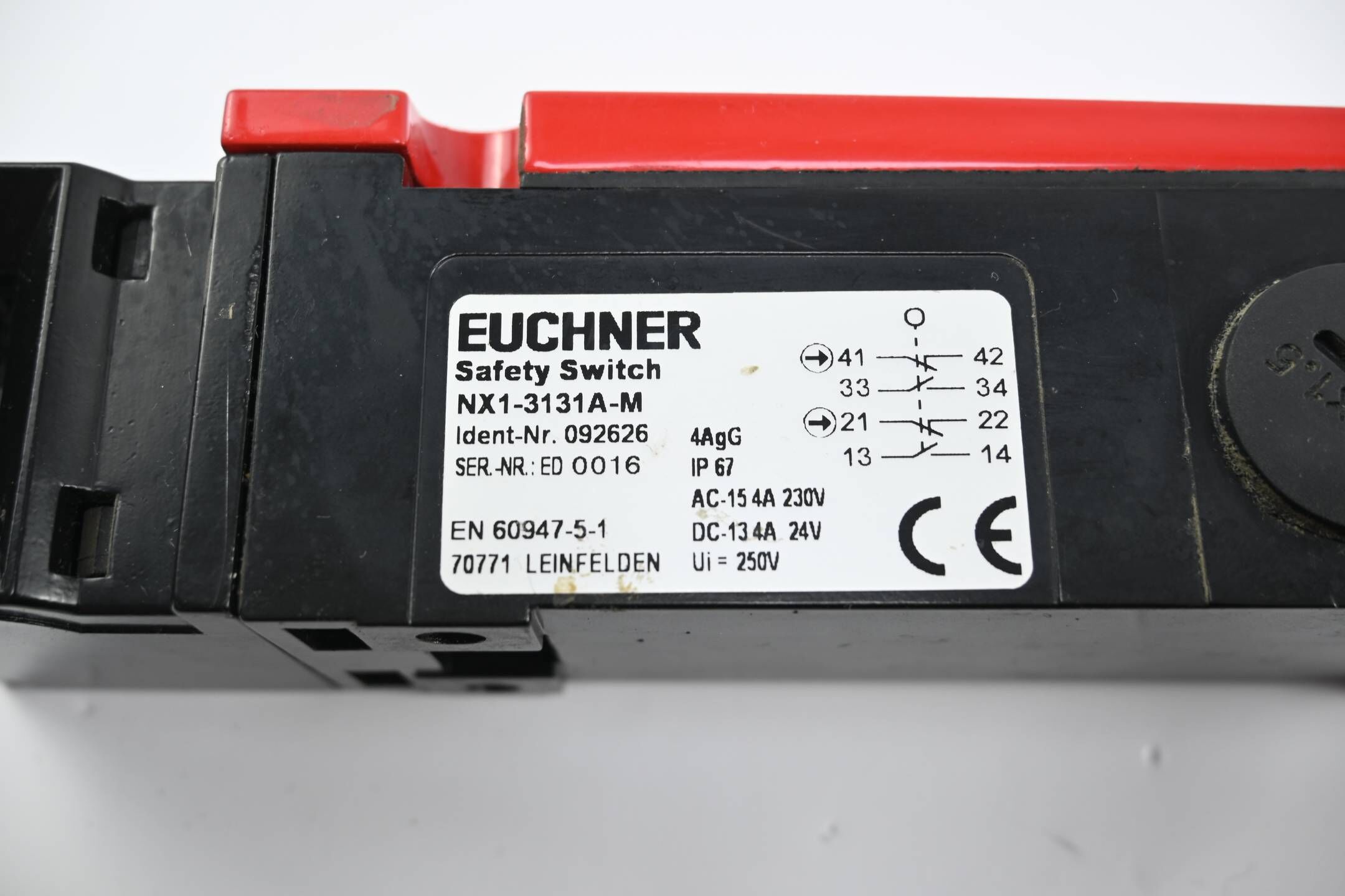Euchner Sicherheitsschalter NX1-3131A-M ( 092626 )