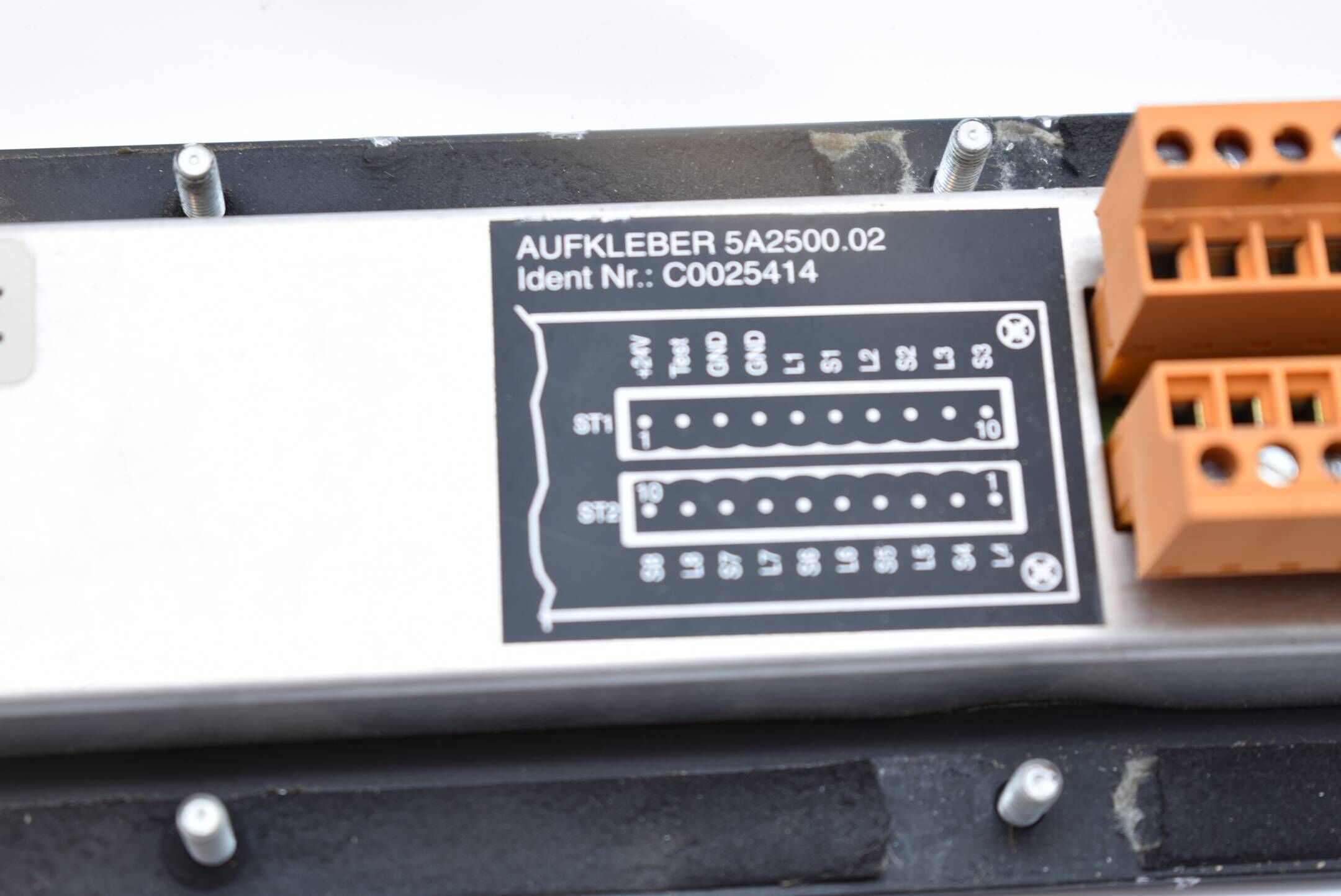 B&R 5A2500.02 Tastenfeld für Bedienpanel Rev. C0