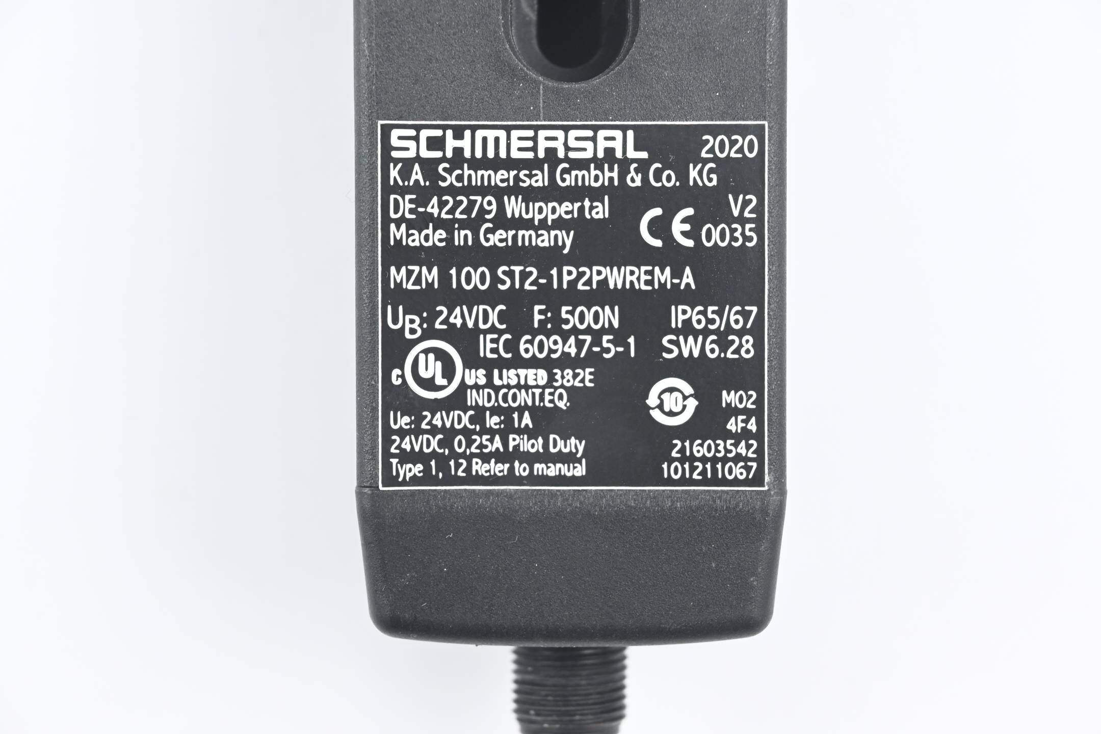 Schmersal Sicherheitszuhaltung MZM 100 ST2-1P2PWREM-A ( MZM100ST2-1P2PWREM-A )