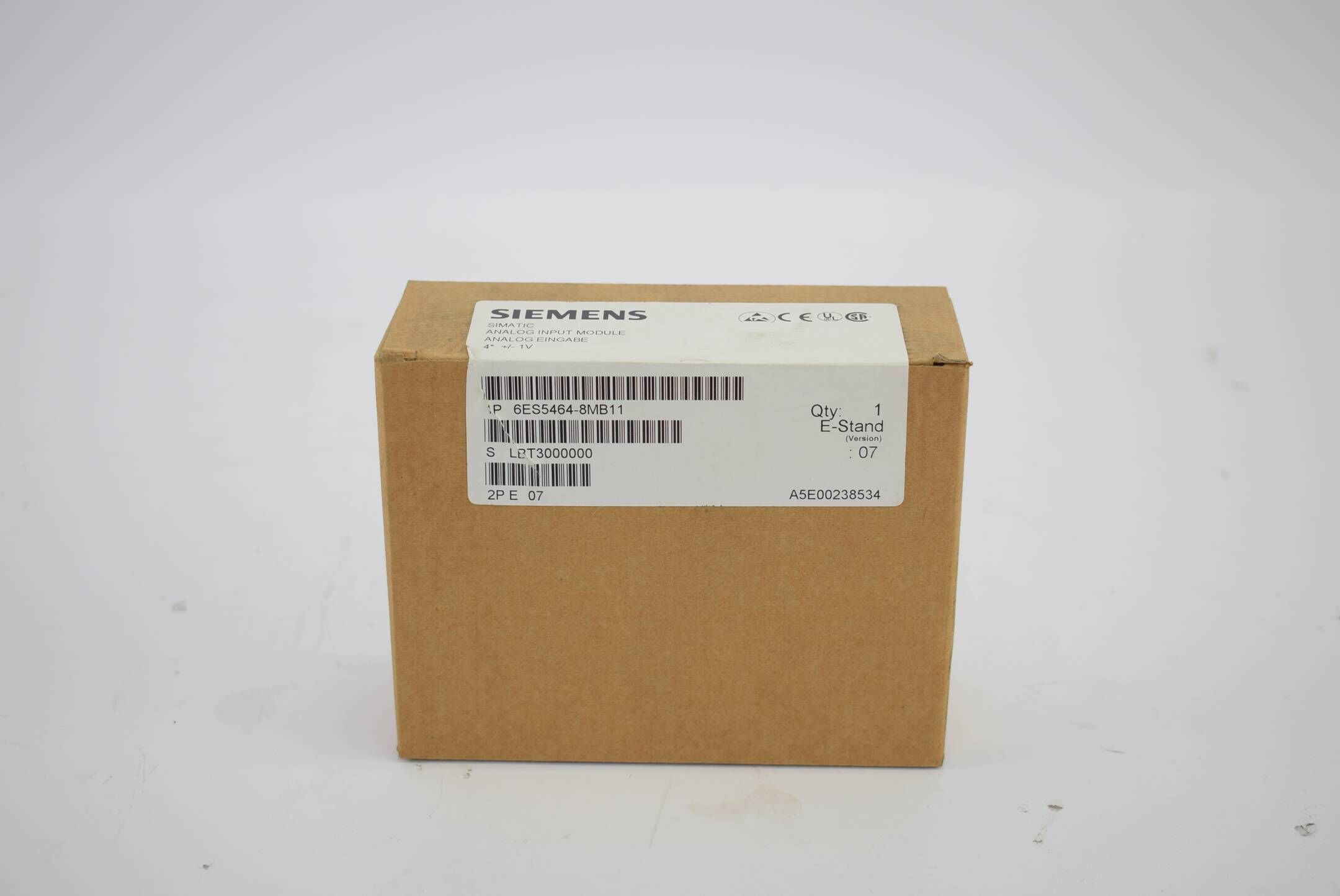 Siemens Simatic S5 Analog Input Module 6ES5464-8MB11 ( 6ES5 464-8MB11 ) E7