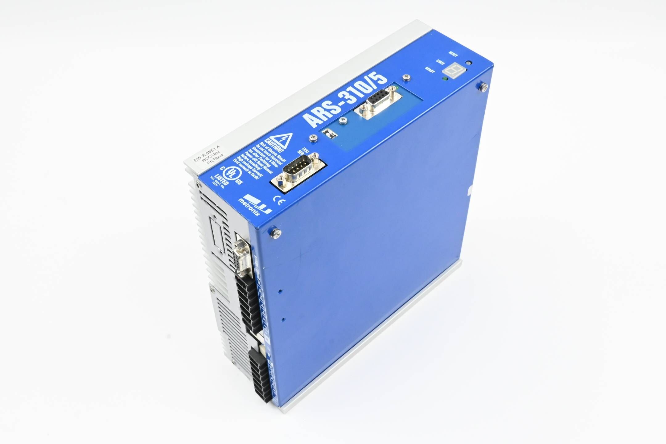 Metronix Servodrive Winkelgeber ARS-310/5 UL ( Software ARS_R.08E1.4 ) RDC16N