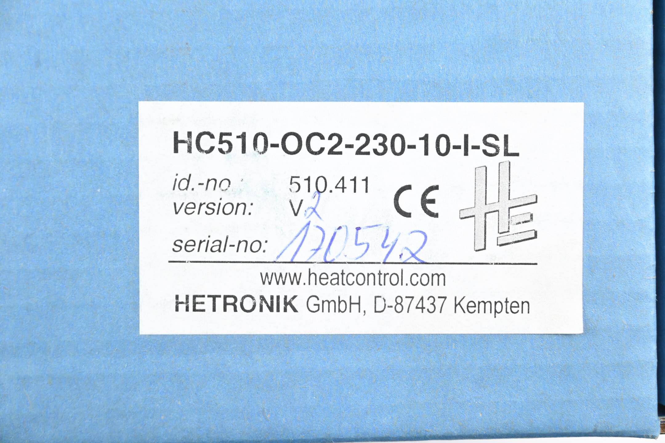 Hetronik HC510-OC2-230-10-I-SL ( 510.411 )