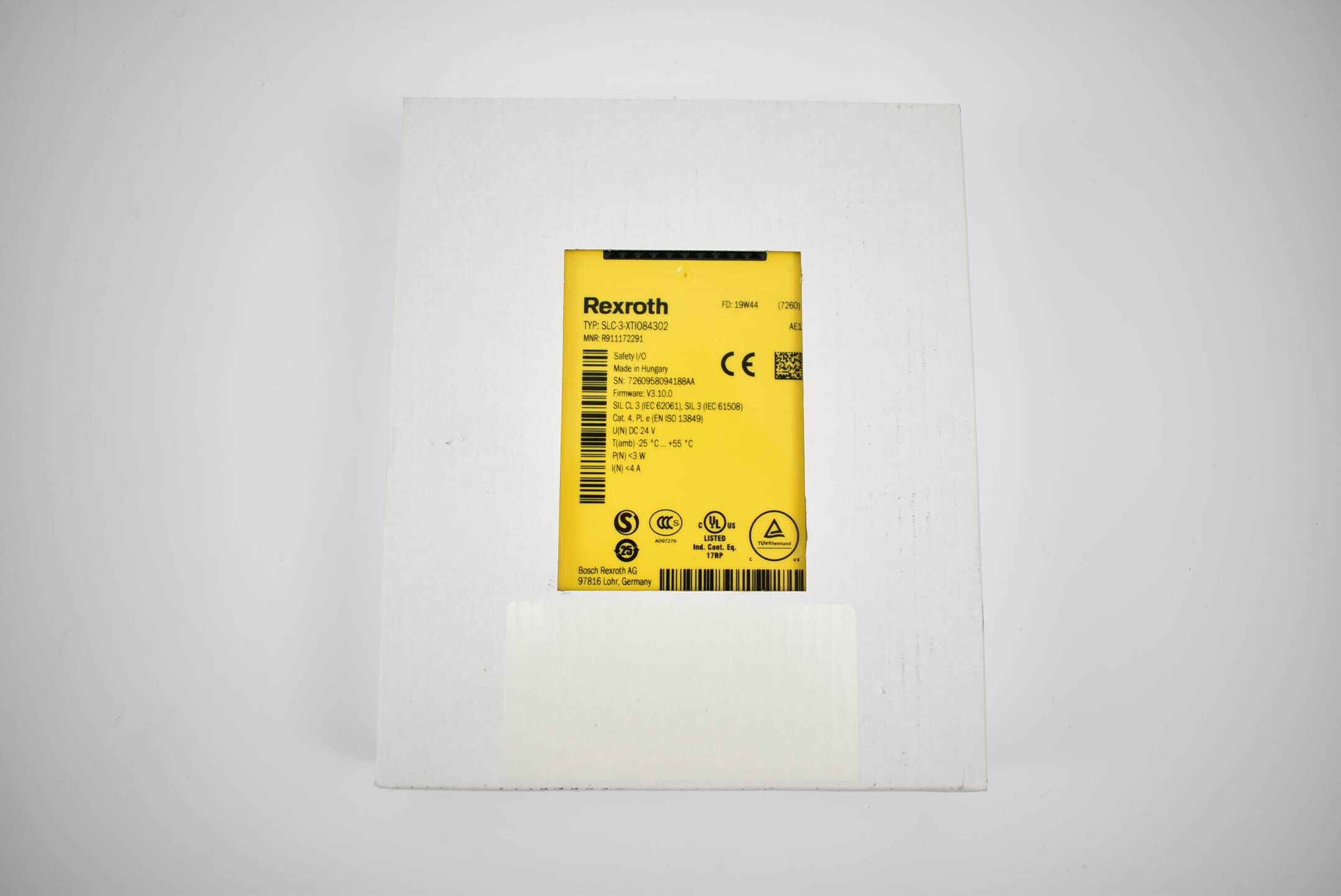 Rexroth Ein-Ausgangsmodul SLC-3-XTIO84302 ( R911172291 )