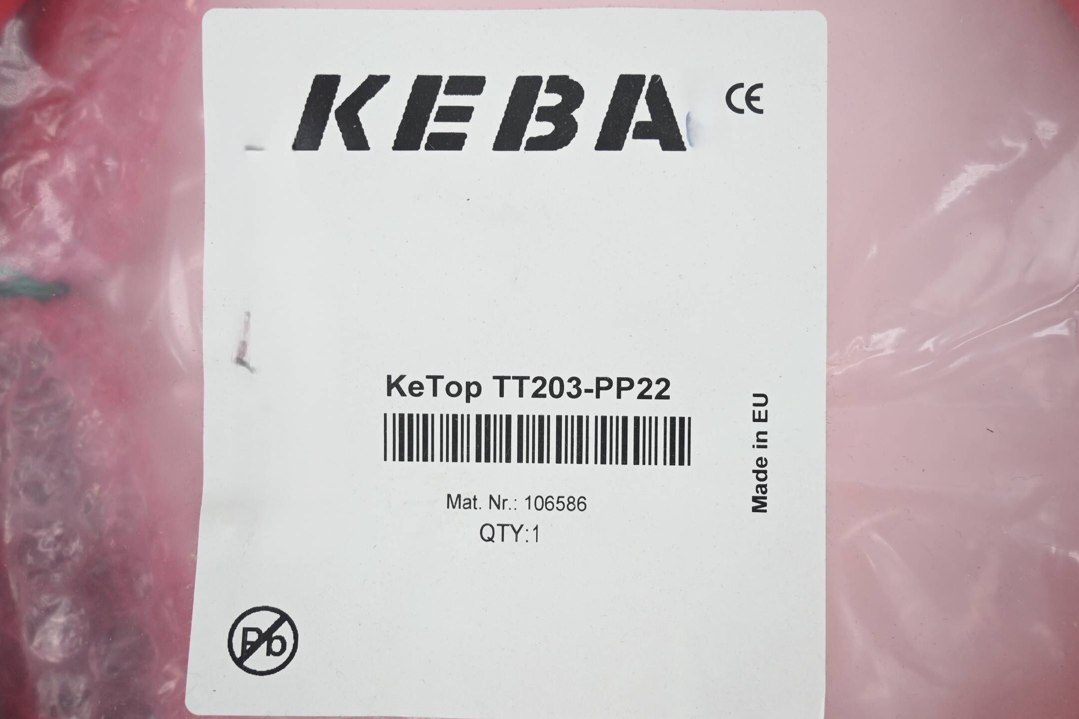 KEBA Anschluss-/Verbindungskabel KeTop TT203-PP22 ( 106586 )