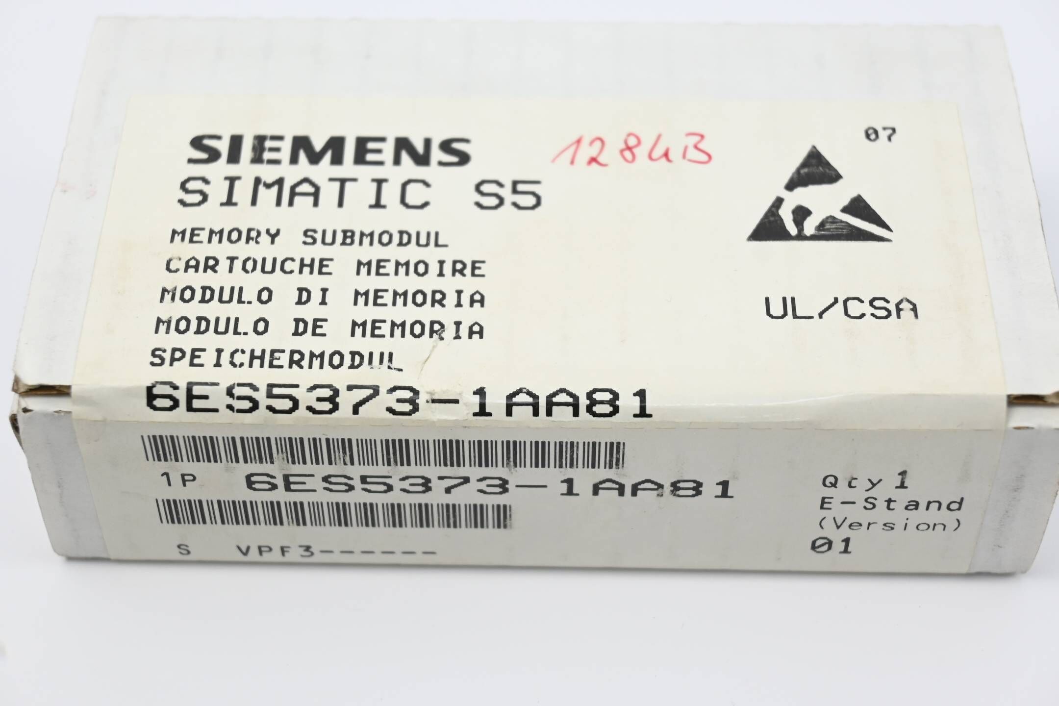 Siemens Simatic S5 Speichermodul 6ES5373-1AA81 ( 6ES5 373-1AA81 )