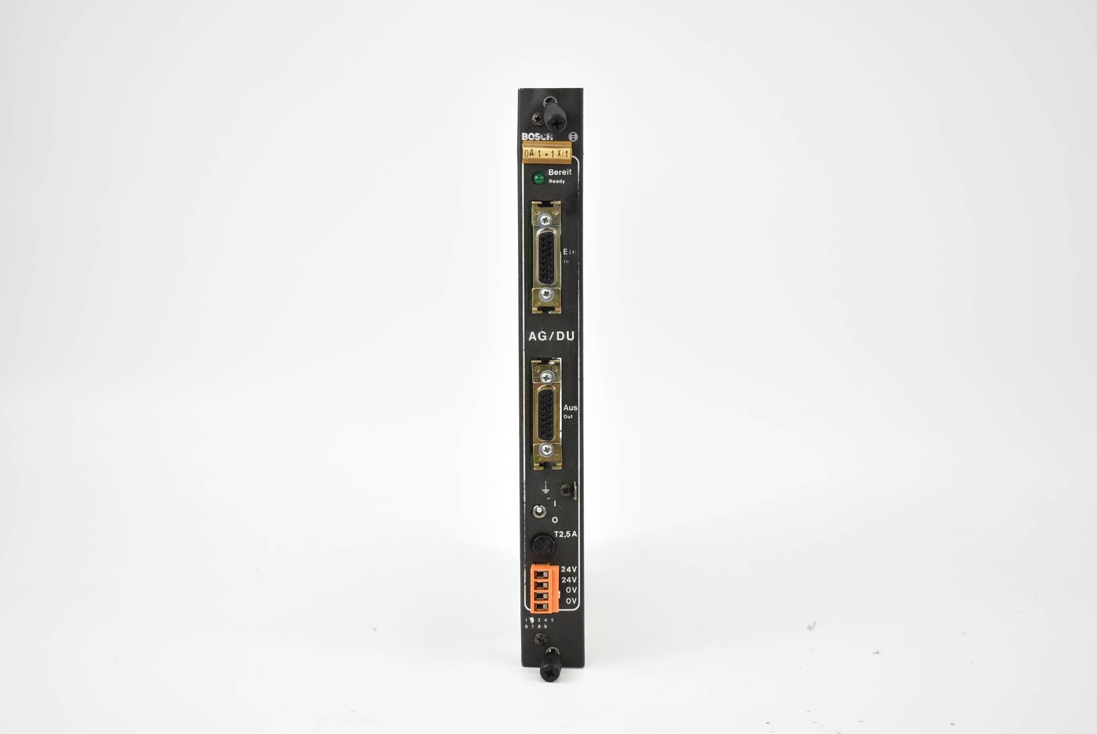 Bosch Einsteckkarte Ein-/Ausgabekarte AG/DU 24V 2,5A 048167-2017