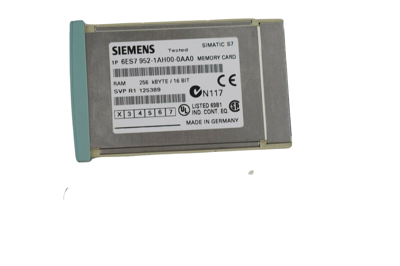 Siemens simatic S7 Memory Card 256kB 6ES7 952-1AH00-0AA0 ( 6ES7952-1AH00-0AA0 )