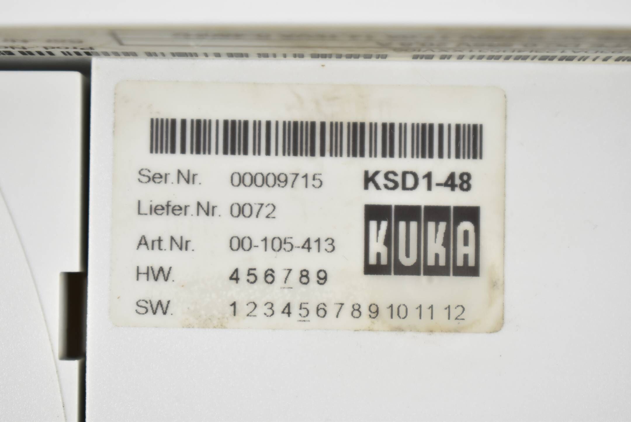 KUKA Lenze Servo Drive KSD1-48 E93DA123I4B531 ( 00423971 ) E93DA123I4B531XXVI05