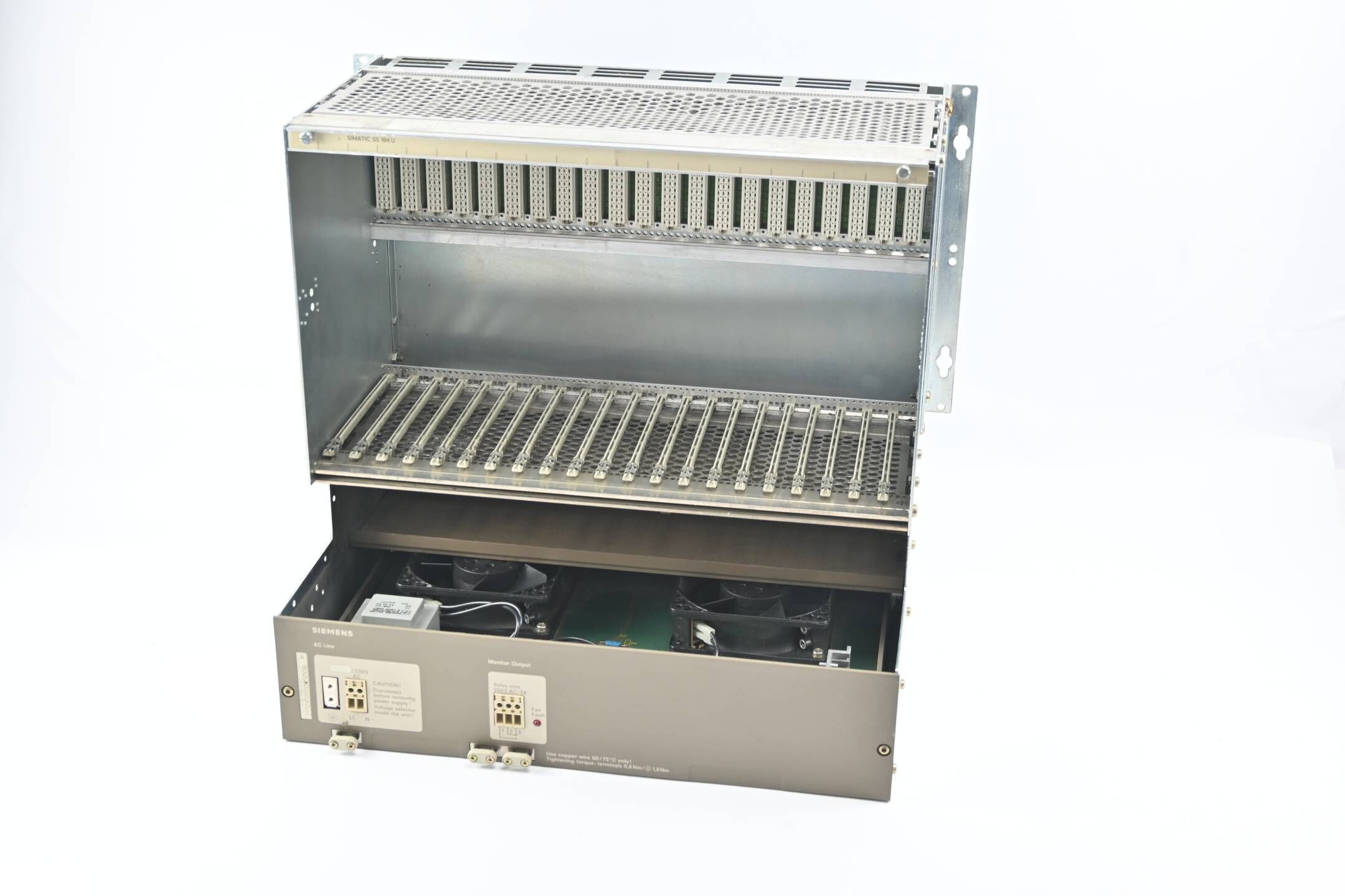 Siemens Simatic S5 184U 6ES5184-3UA11 inkl. Einbaulüfter 6ES5988-3LA11