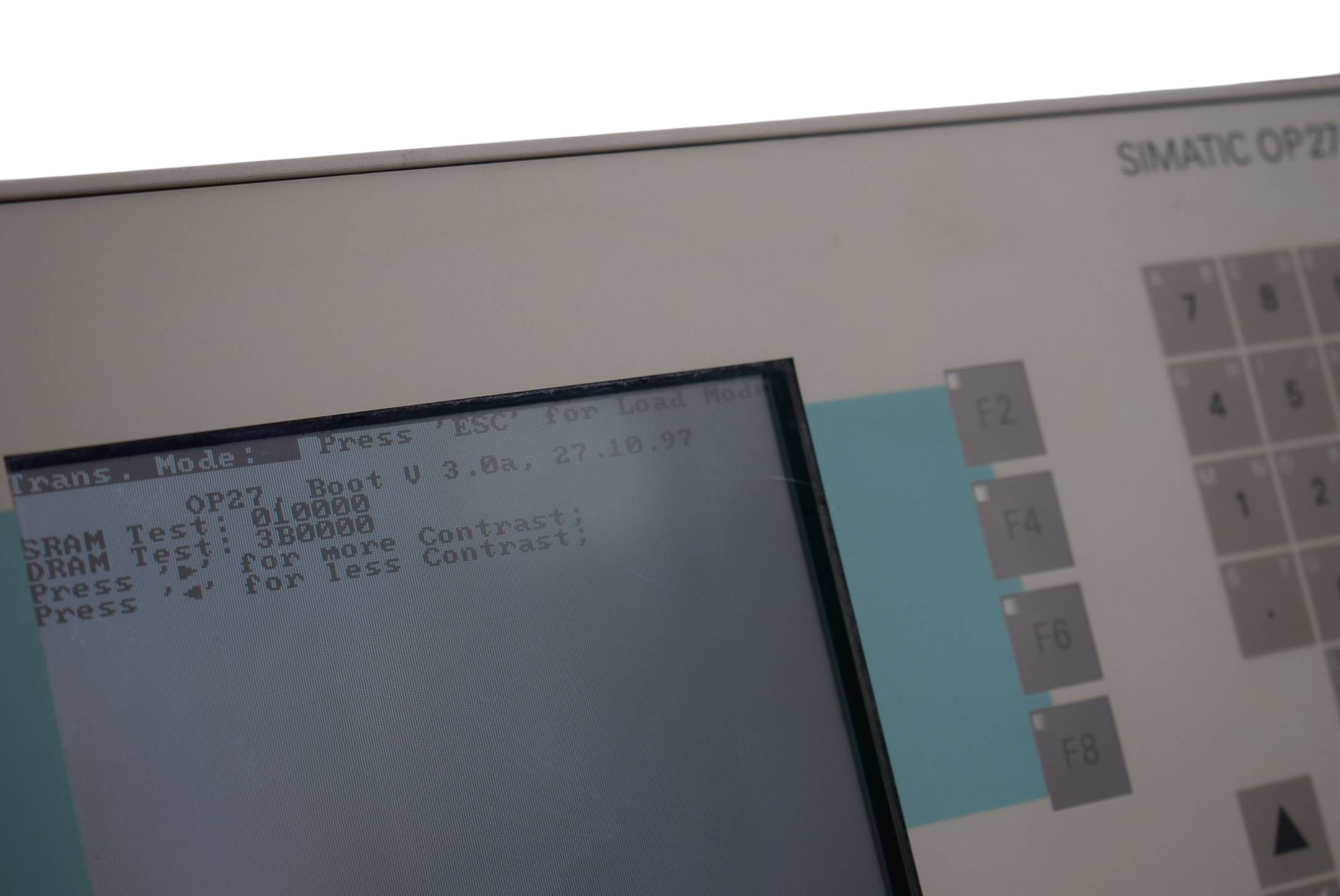 Siemens Operator Panel OP27 Color 6AV3 627-1LK00-1AX0 ( 6AV3627-1LK00-1AX0 )