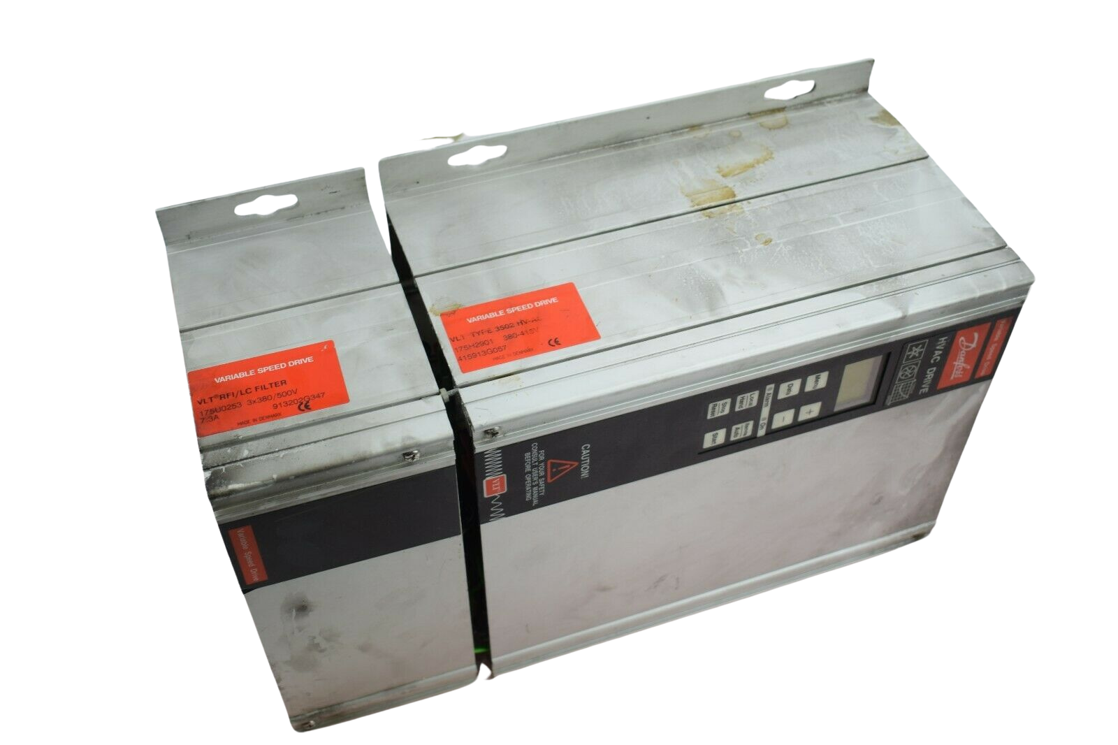 Danfoss HVAC Drive / Frequenzumrichter VLT Type 3502 175H2901 + RFI/LC Filter 175U0253