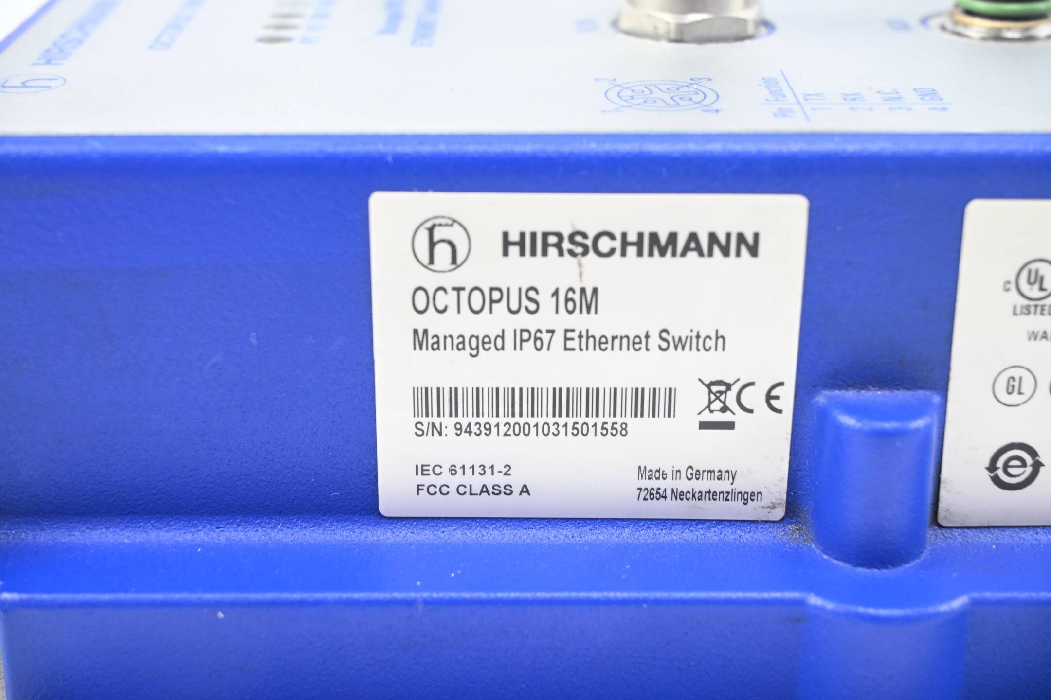 Hirschmann industrieller Ethernet-Switch OCTOPUS 16M