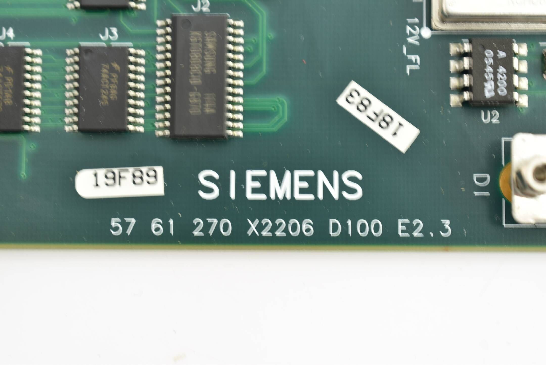 Siemens Master CPU Board 57 61 270 X2206 D100 E2.3