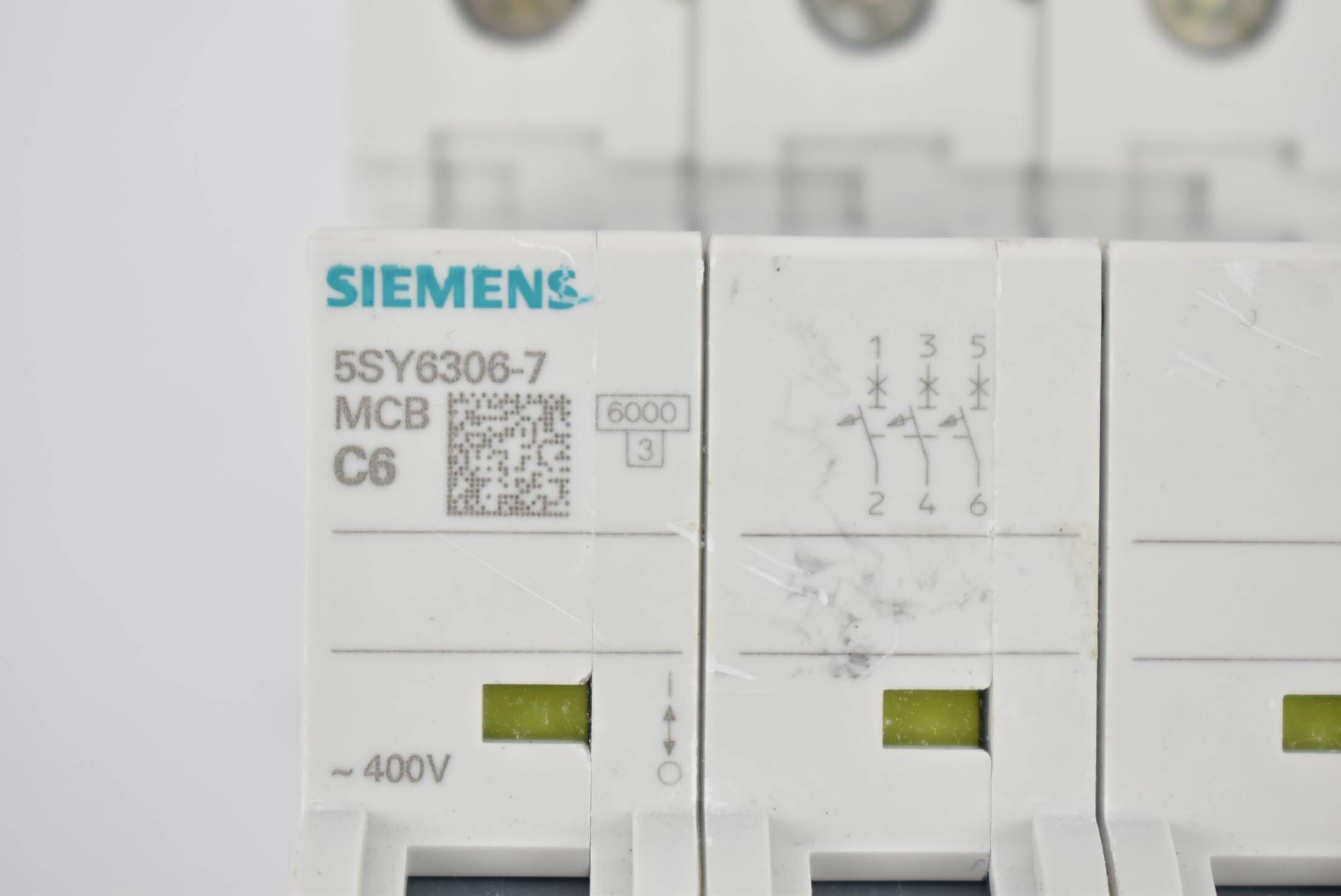 Siemens Leitungsschutzschalter 400V 5SY6306-7 ( 5SY6 306-7 ) MCB C6