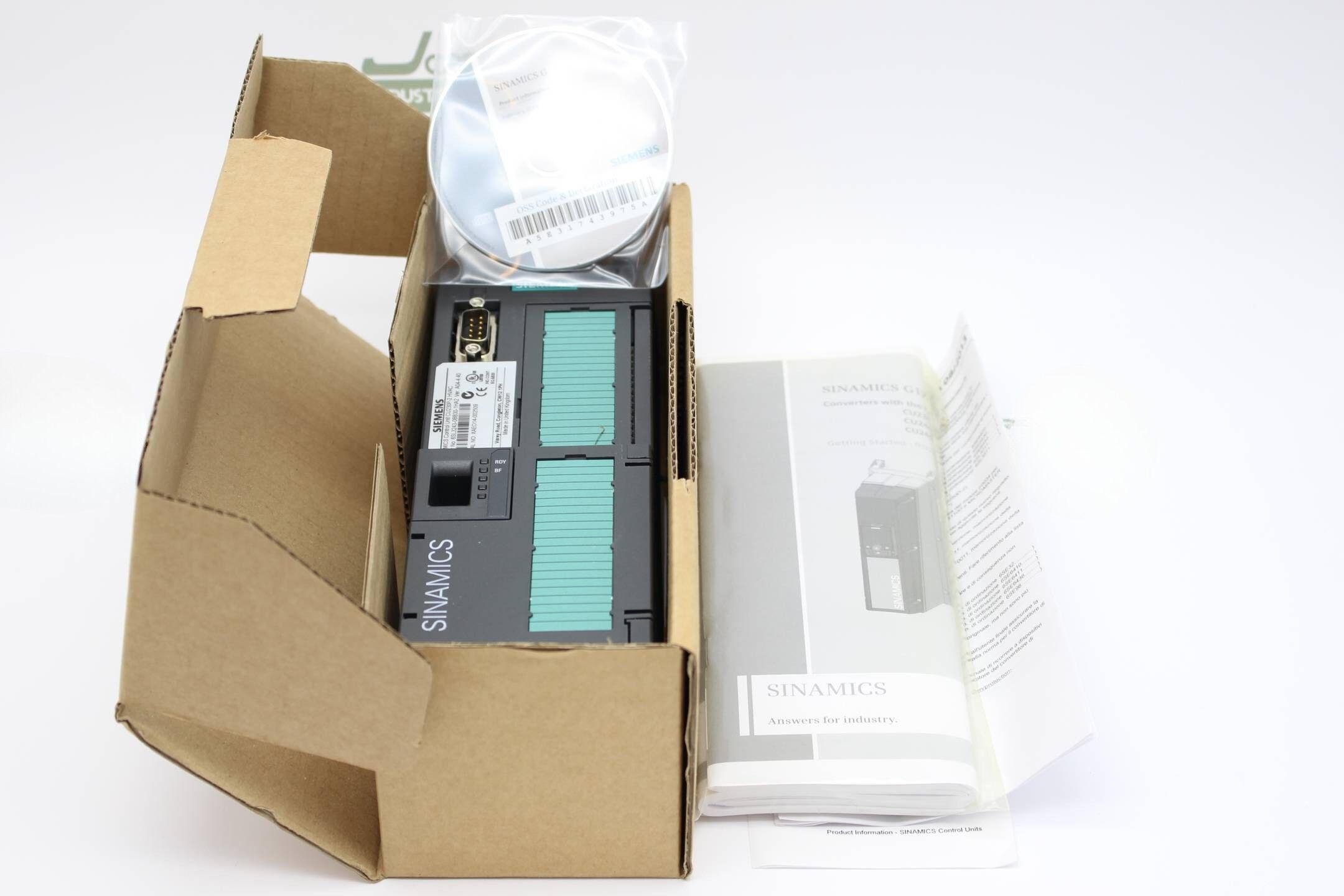 Siemens SINAMICS G120 Control Unit CU230P-2 HVAC 6SL3243-0BB30-1HA2 