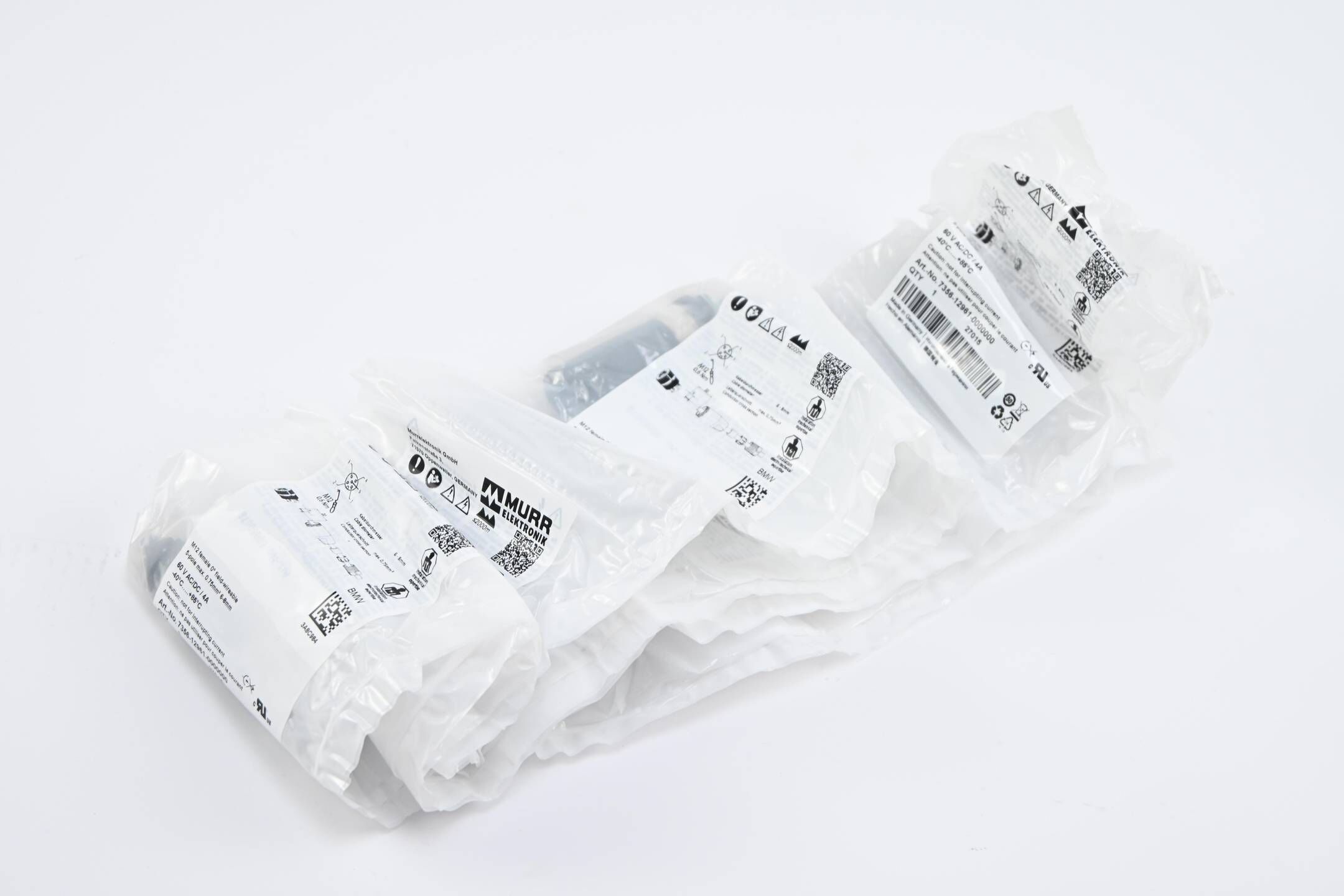 Murr Elektronik 10 Stück M12-Steckverbinder ( 7356-12961-0000000 )