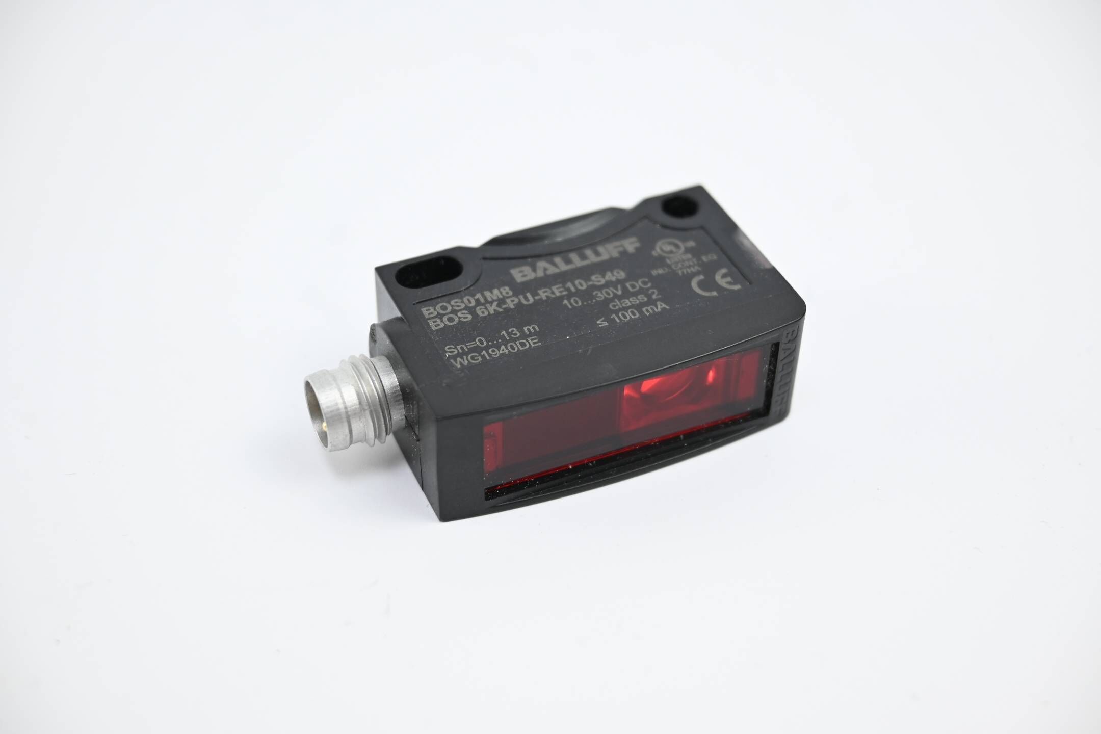 Balluff Einweglichtschranke Empfänger BOS01M8 ( BOS 6K-PU-RE10-S49 )