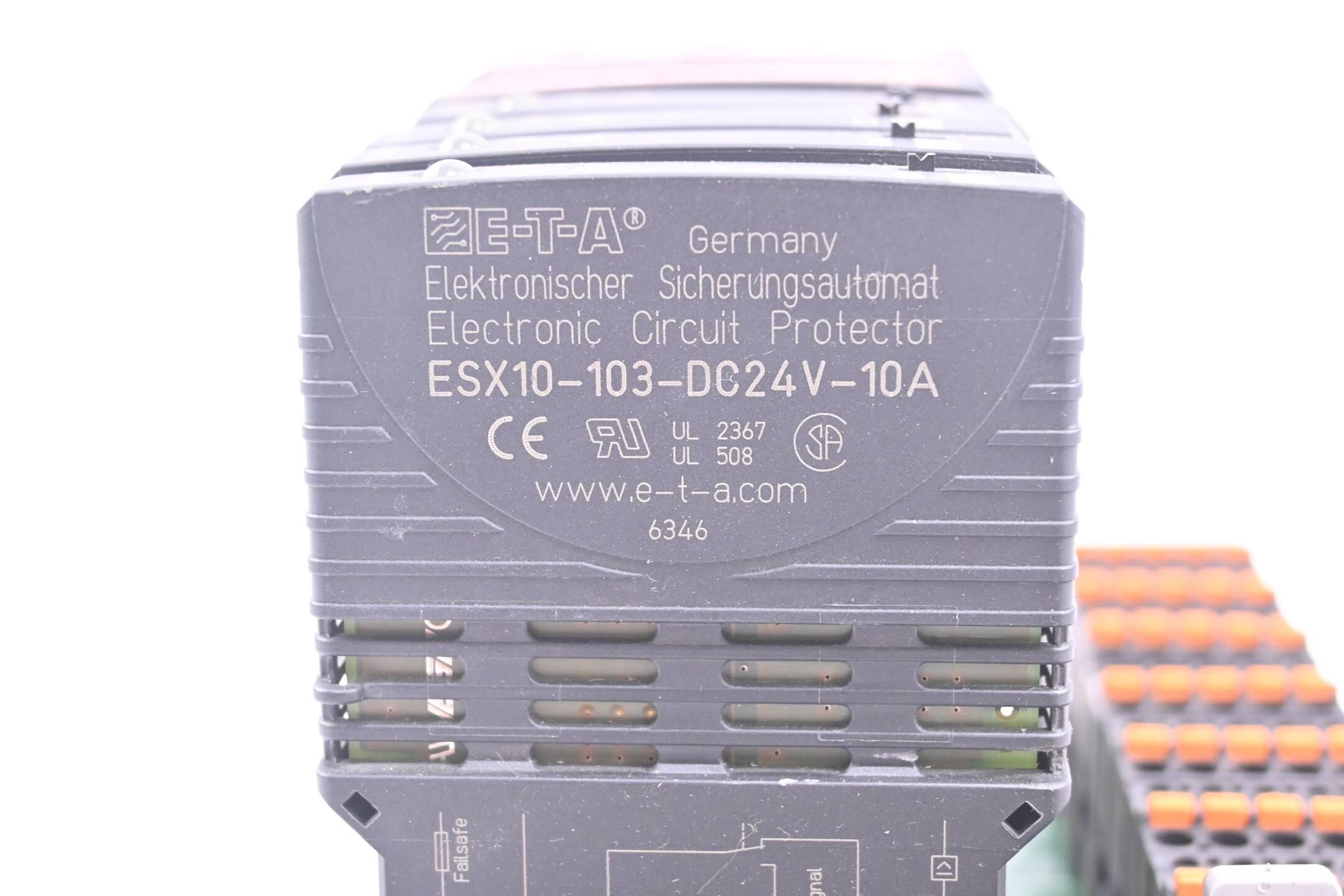 E-T-A ETA Stromverteilungssystem konfiguriert SVS02-08 inkl. ESX10 + SB-S11