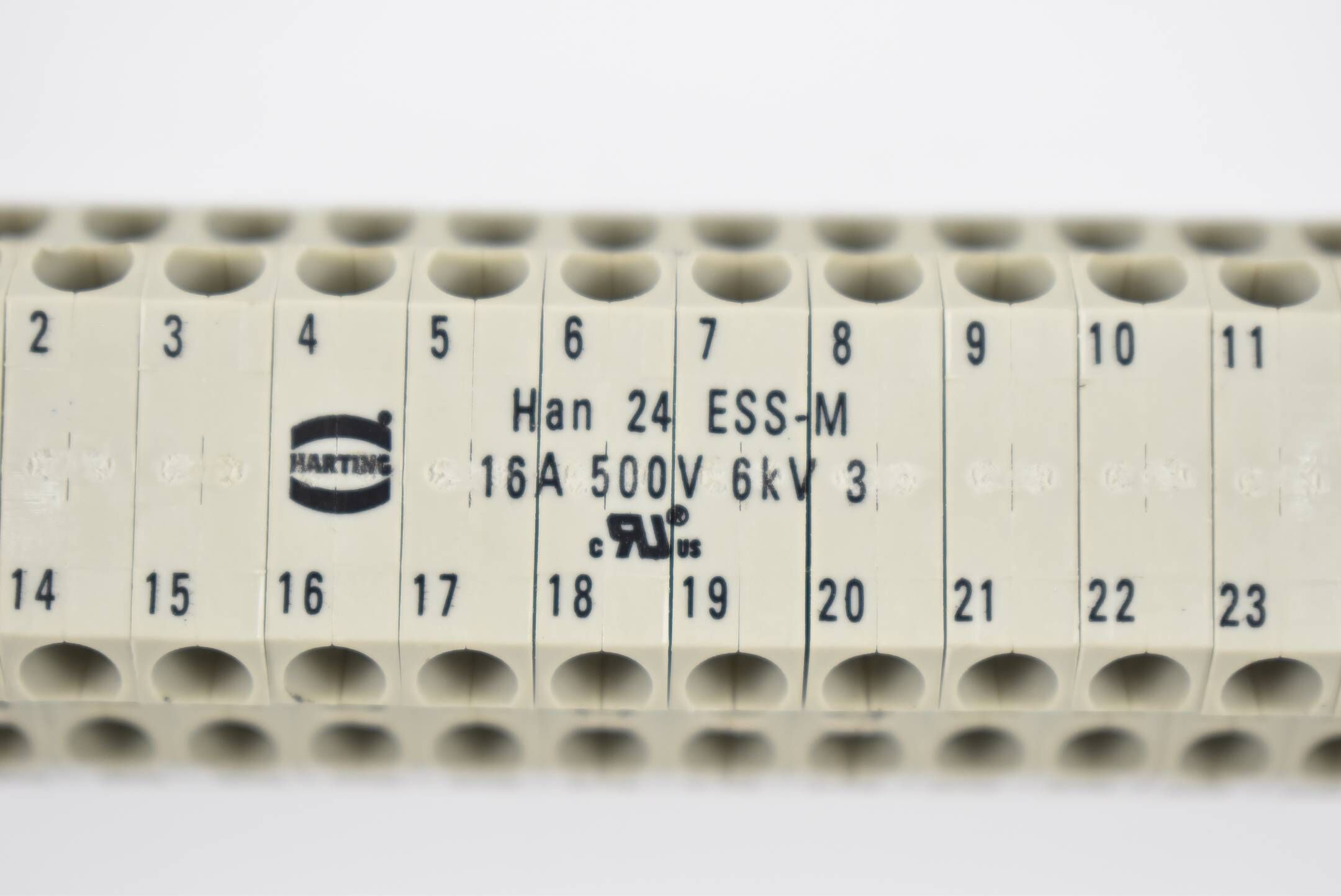 Harting Steckergehäuse inkl. Leistungssteckverbinder Han 24 ESS-M