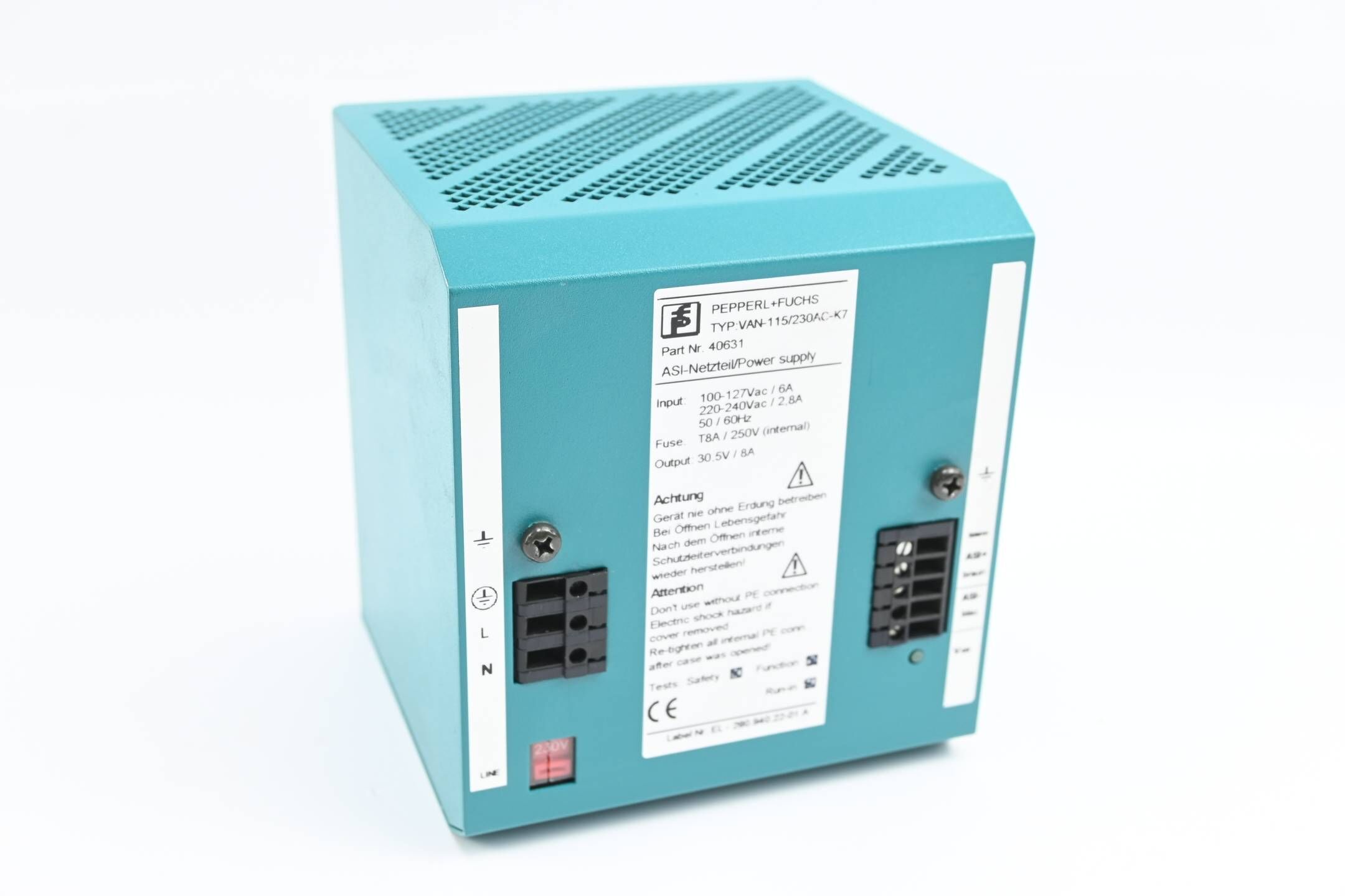 Pepperl+Fuchs ASI-Netzteil VAN-115/230AC-K7 ( 40631 )