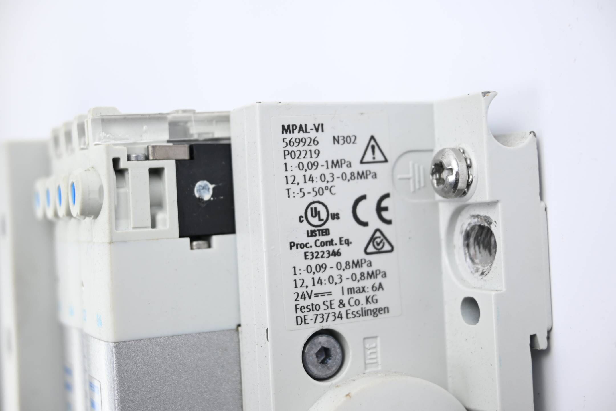 Festo Ventilinsel bestehend aus 575667 + 573717 + 575978 + 568657 + 569926