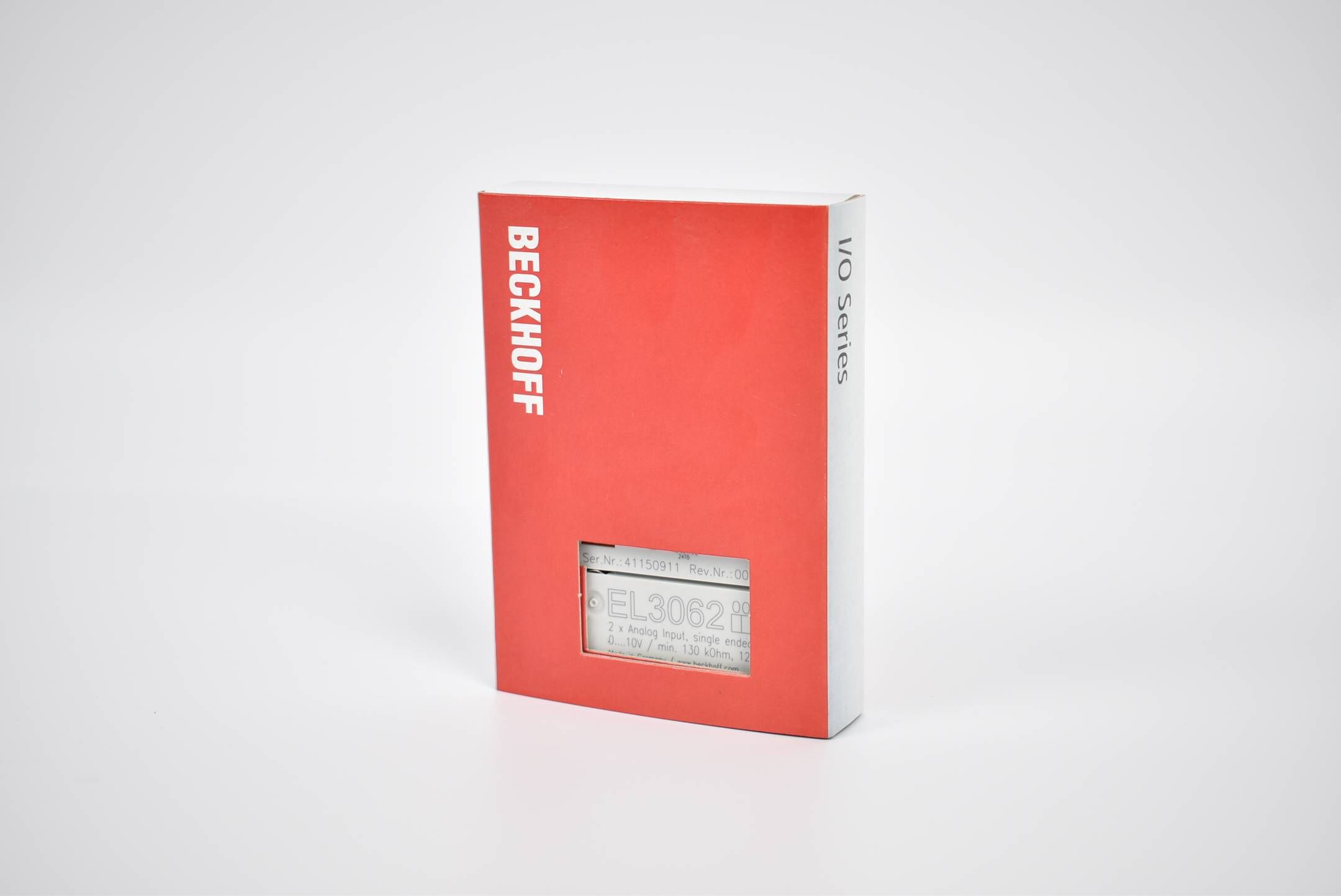 Beckhoff EtherCAT-Klemme 2-Kanal-Analog-Eingang 0-10V 12 Bit EL3062 ( EL 3062 )