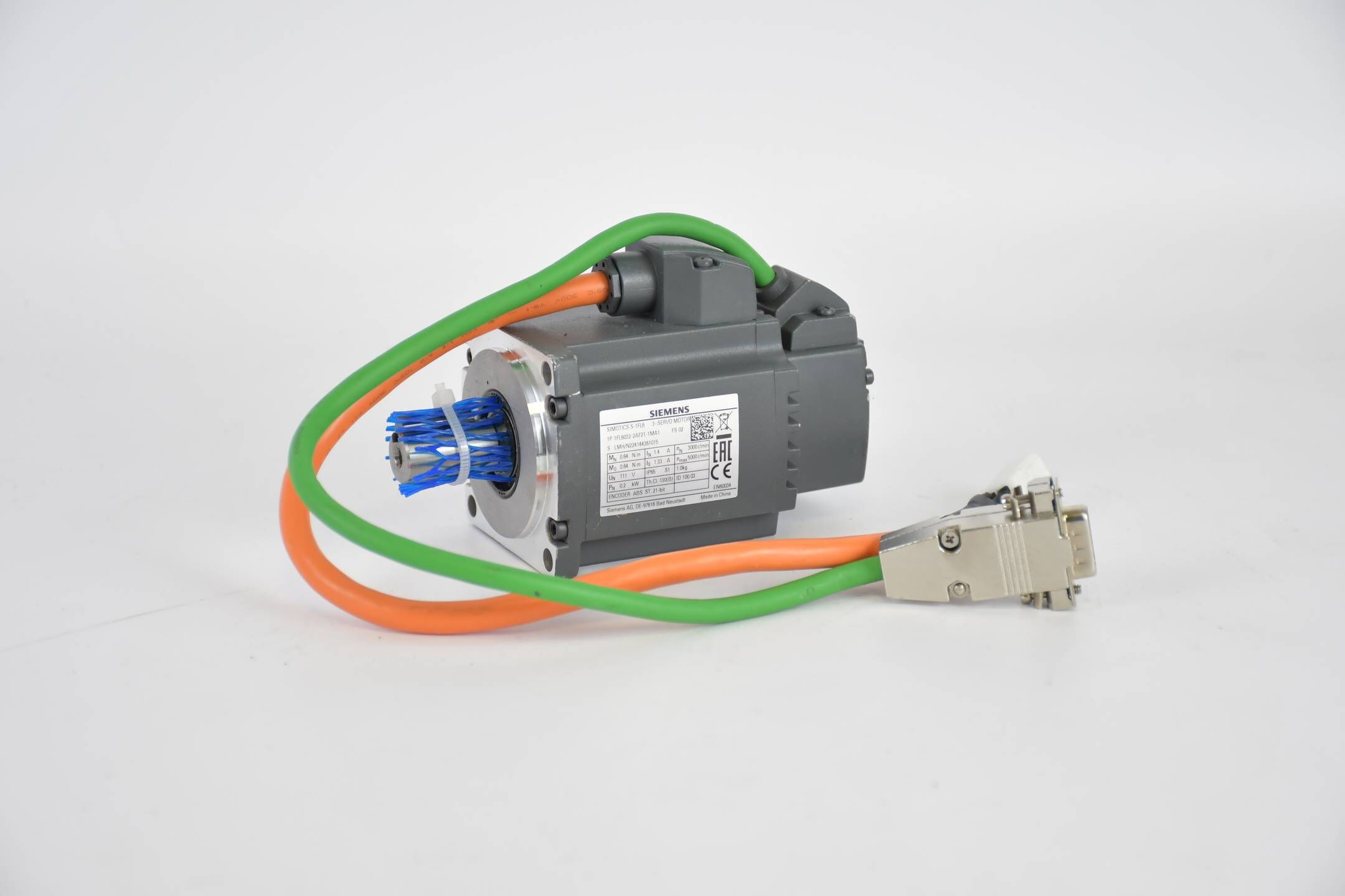 Siemens simotics S-1FL6 Servomotor 1FL6032-2AF21-1MA1 ( 1FL6 032-2AF21-1MA1 ) E2