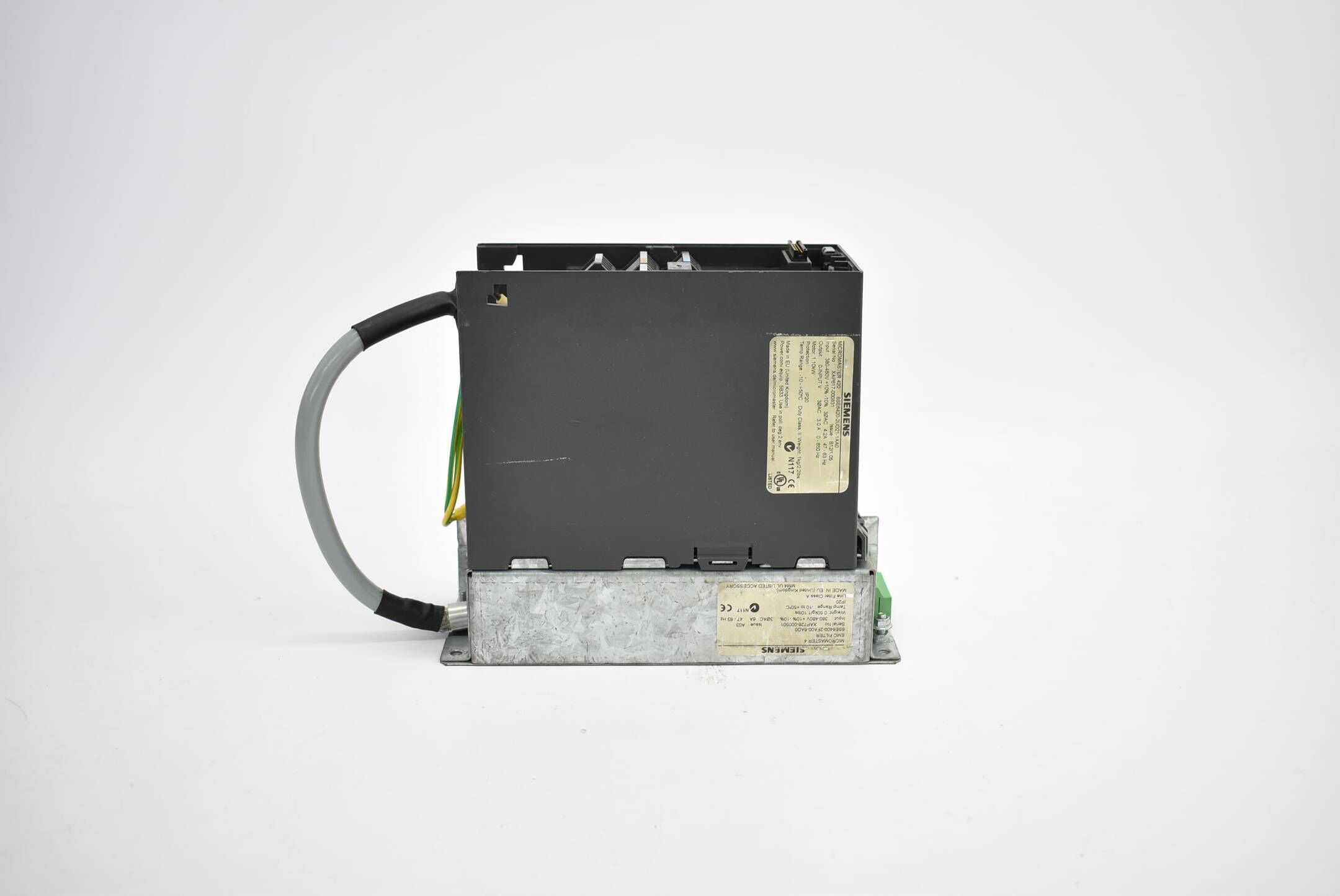 Siemens Micromaster 420 6SE6420-2UD21-1AA0 inkl. EMC Filter 6SE6400-2FA00-6AD0
