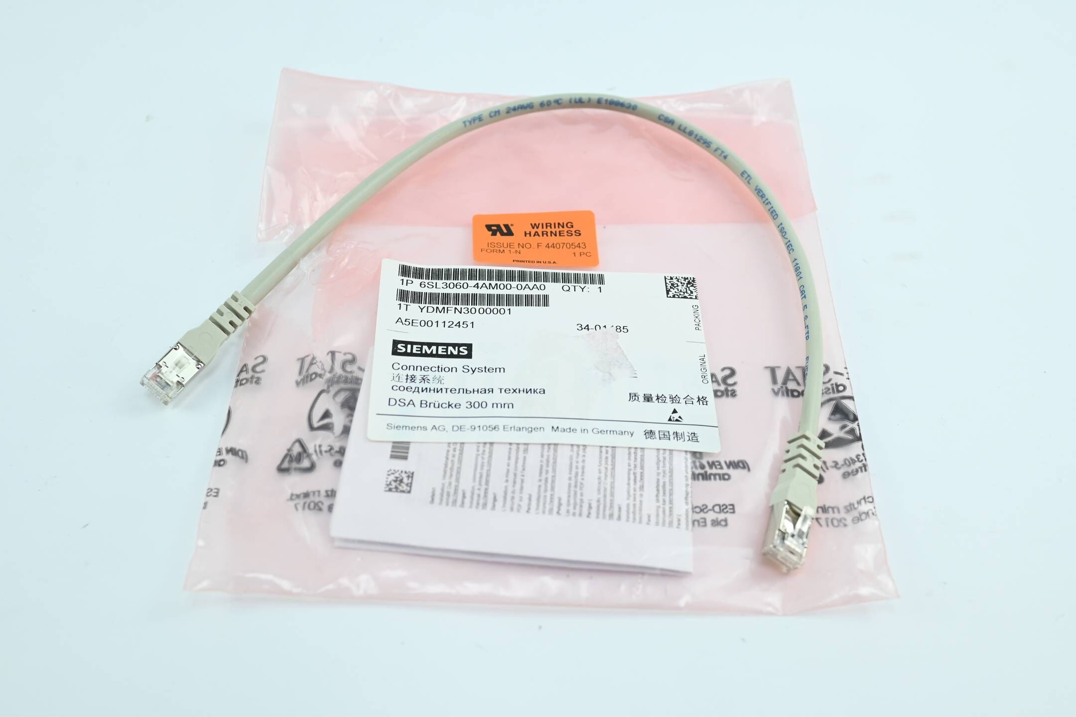 Siemens Sinamics Drive-CLiQ Leitung 6SL3060-4AM00-0AA0 ( 6SL3 060-4AM00-0AA0 )