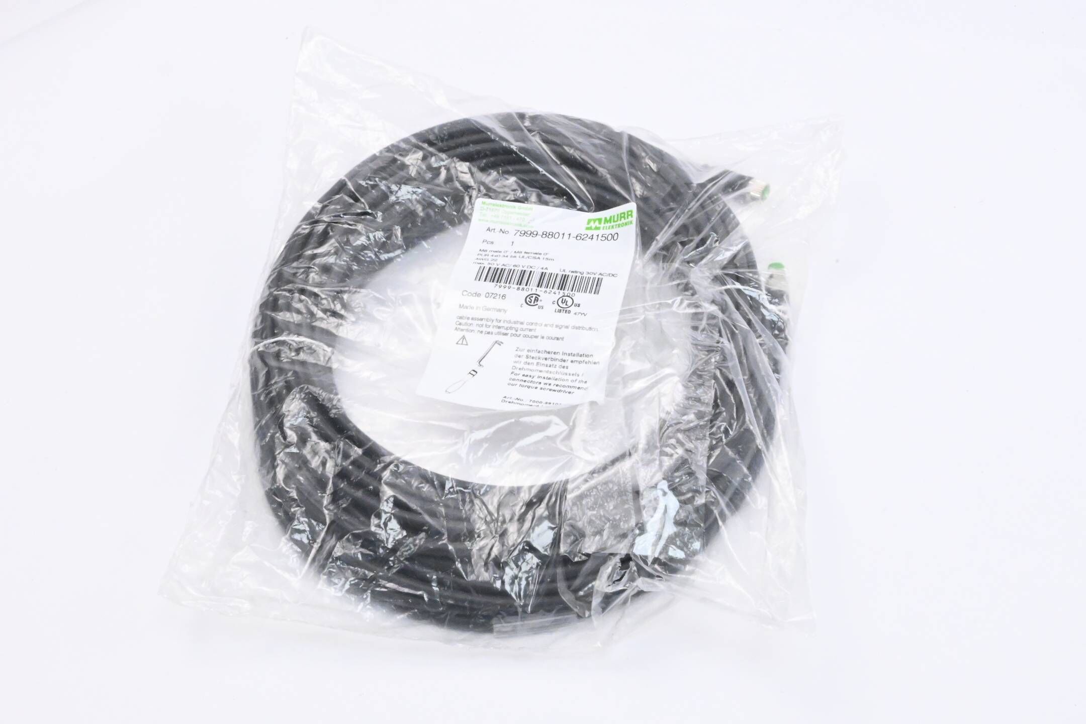 Murr Elektronik Kabel 7999-88011-6241500 ( 15,0m )