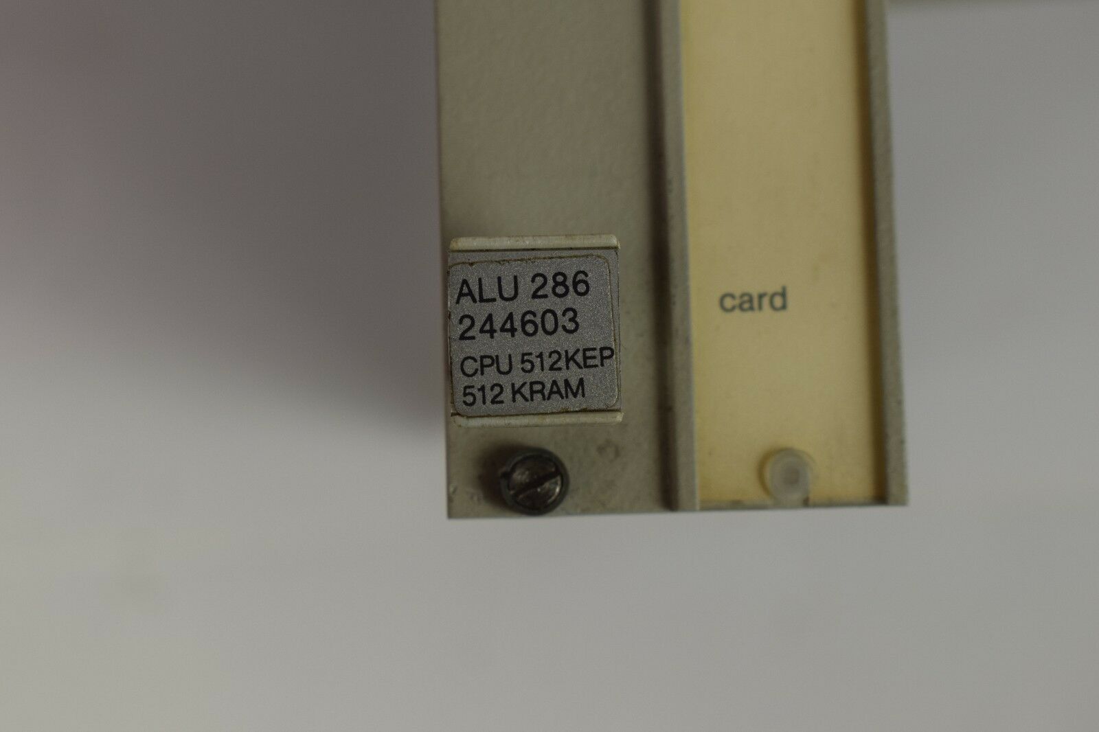 AEG Modicon ALU 286 6051-042.244603 CPU512KEP ( 244603 )