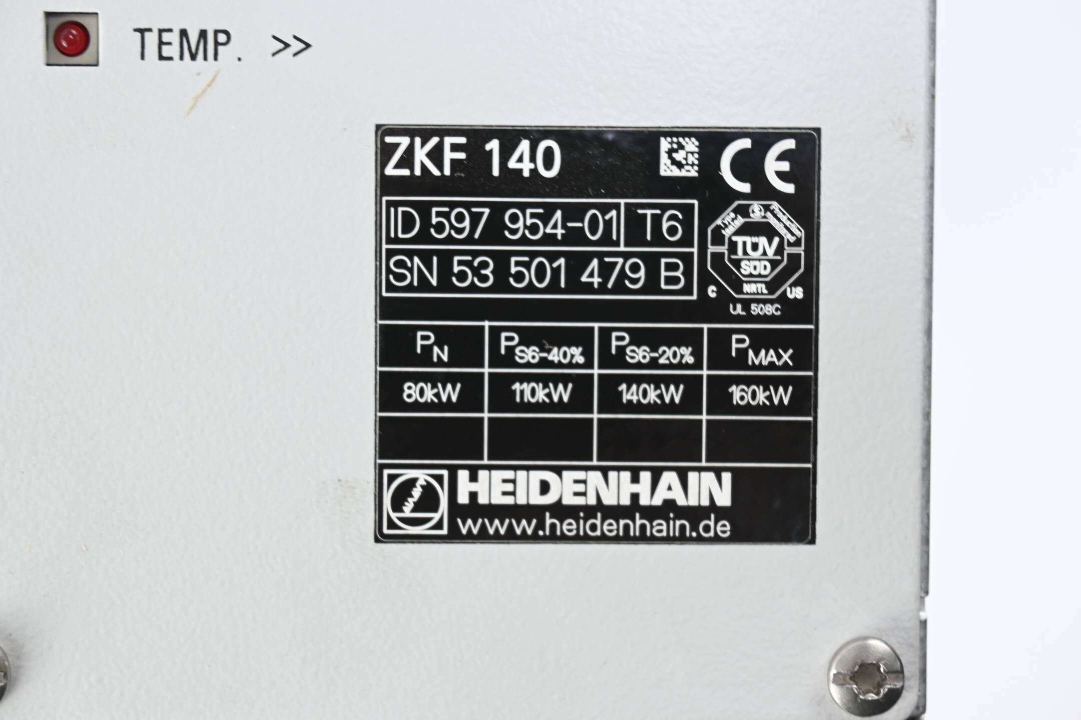 Heidenhain Zwischenkreisfilter ZKF 140 ( 597954-01 ) Ver. T6