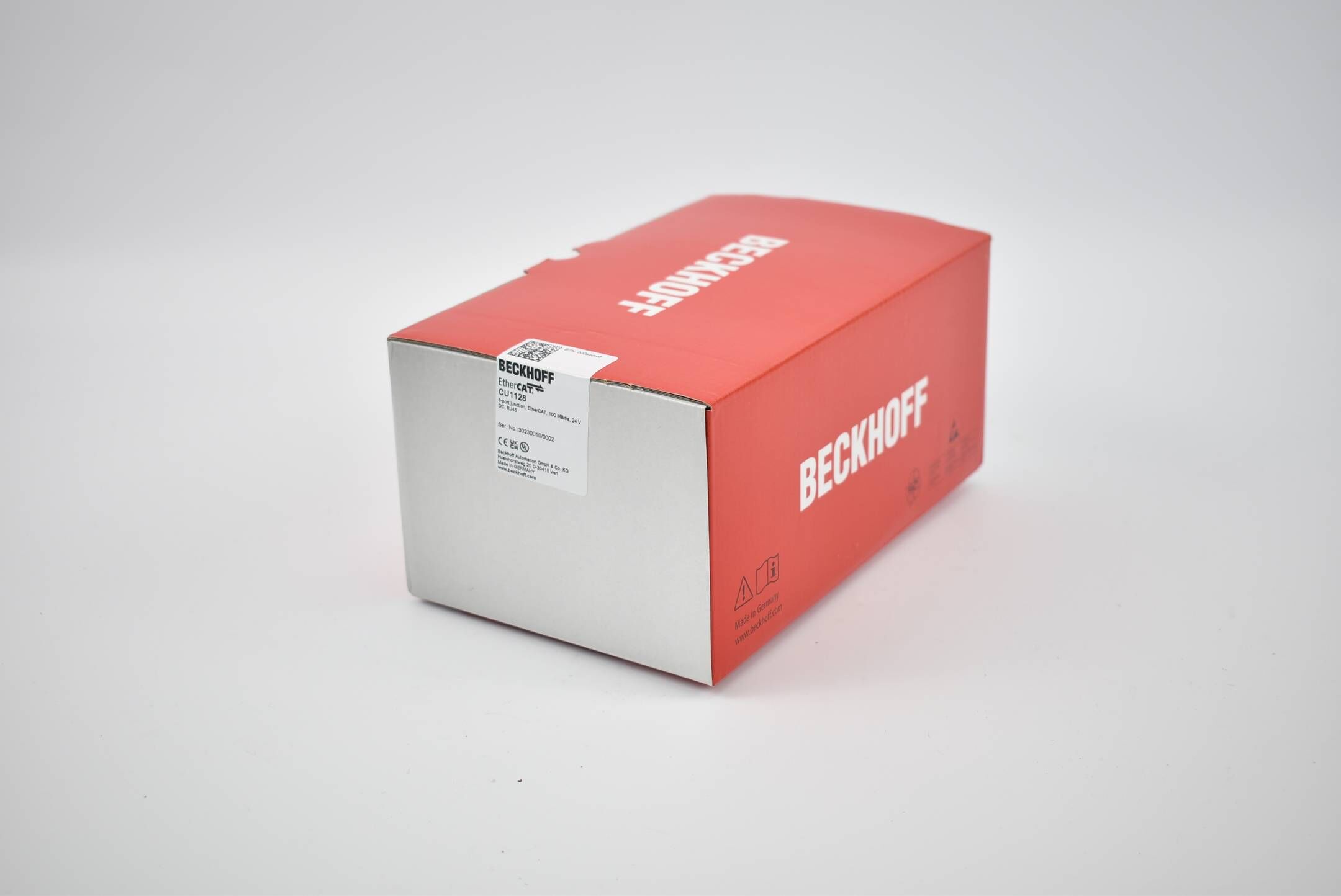 Beckhoff Infrastruktur 8-Port-Abzweig EtherCAT CU1128 ( CU 1128) 100MBits 24VDC