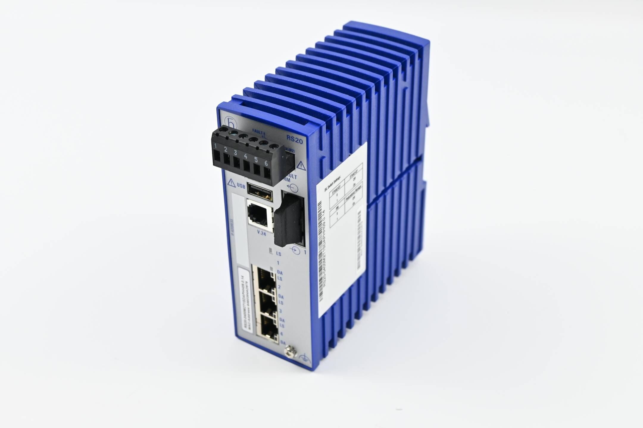 Hirschmann RS20 Rail Switch RS20-0400M2T1SDAPHH09.0.14