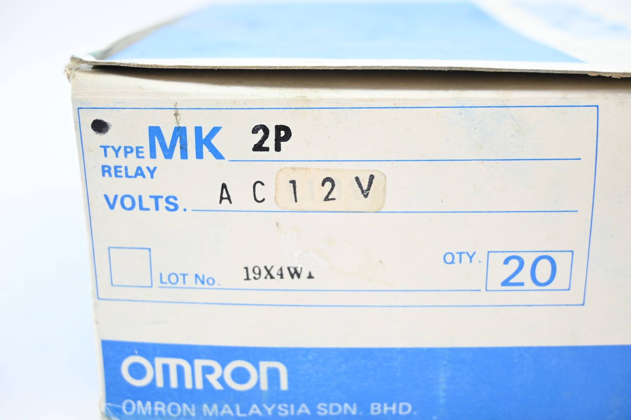 Omron 20 Stück Relais 12 VAC ( MK2P )