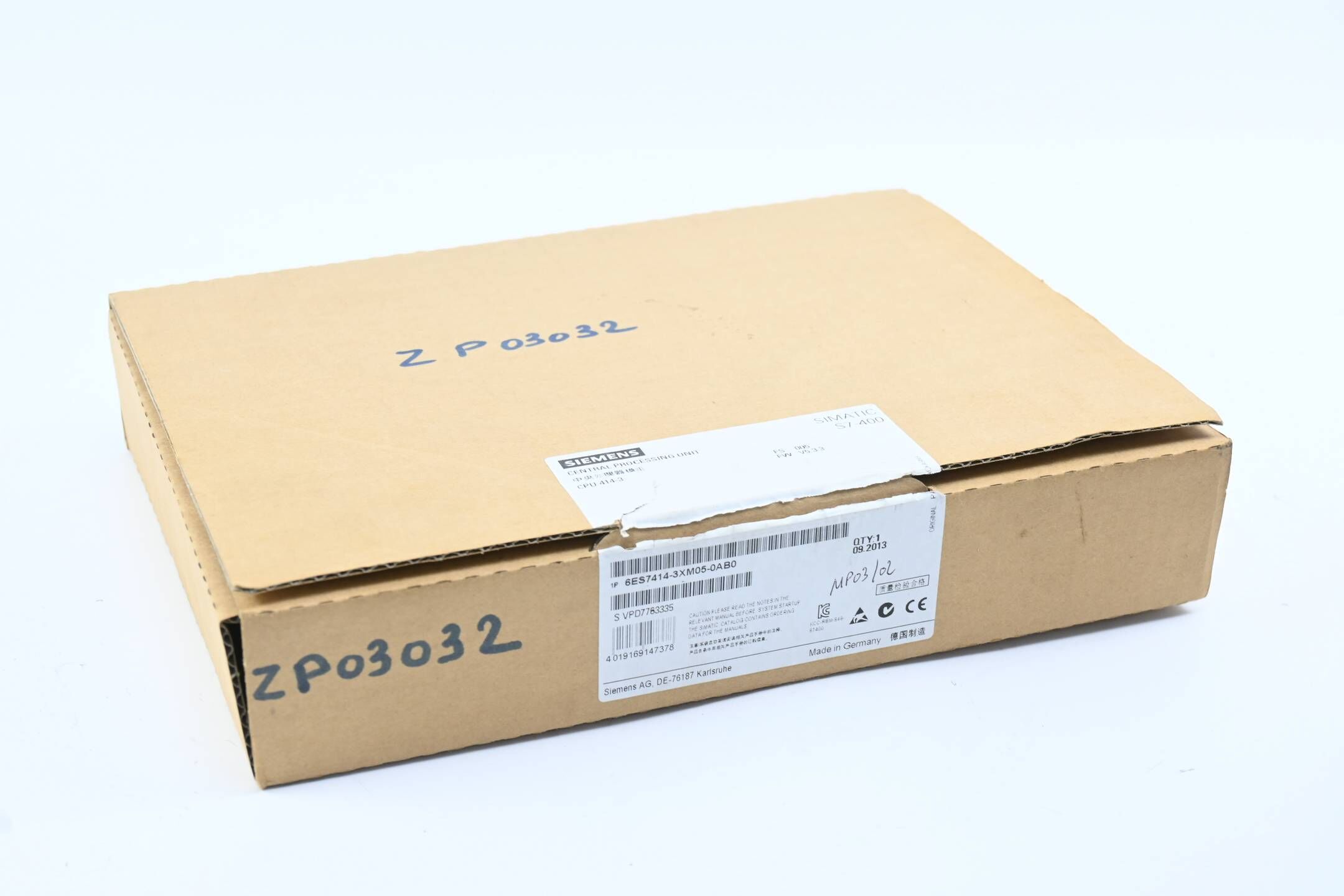 Siemens Simatic S7-400 CPU 414-3 6ES7414-3XM05-0AB0 ( 6ES7 414-3XM05-0AB0 ) E.05