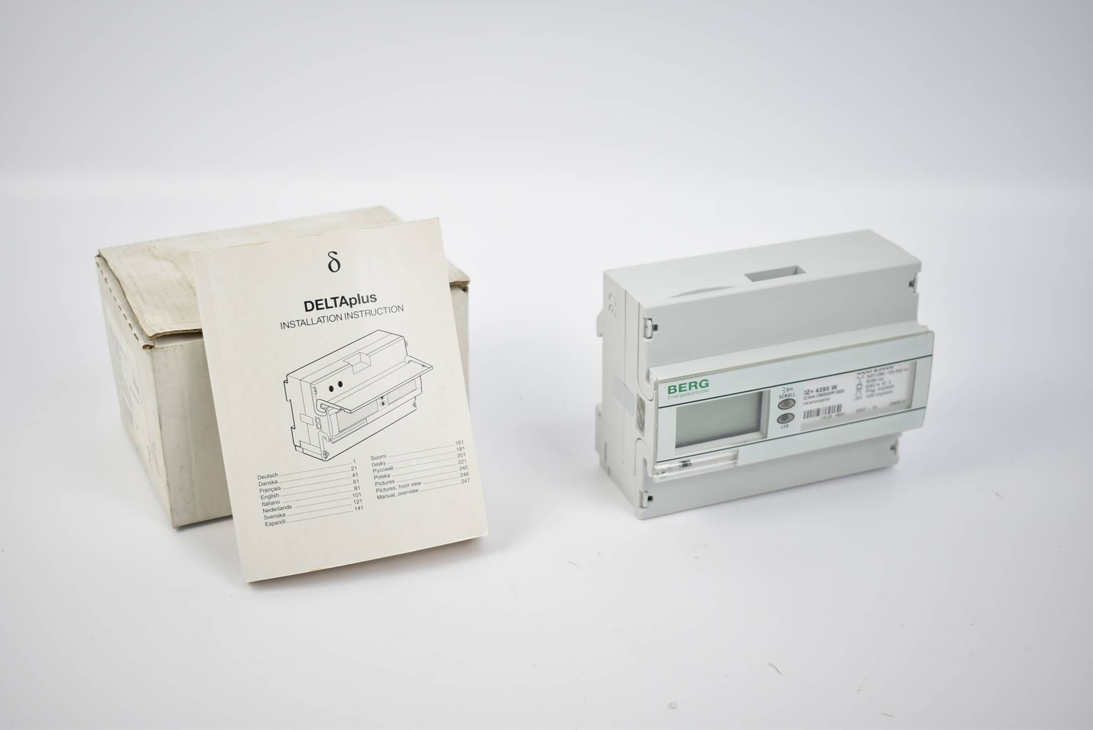 Berg Drehstromzähler BBB 23000 DZ+ 4280 W ( 2CMA139320R1000 )