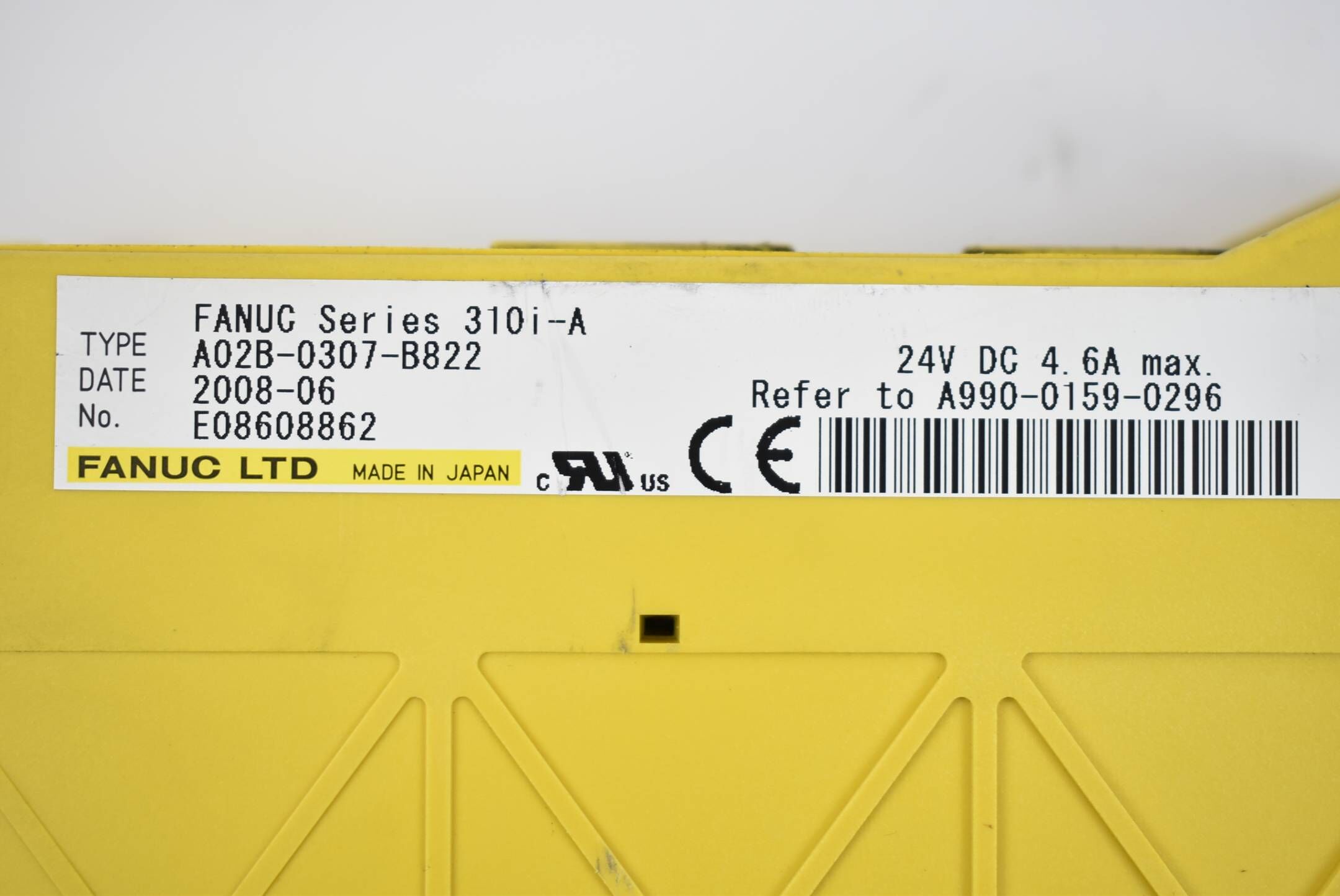 Fanuc Series 310i-A A02B-0307-B822 + A16B-3200-0521/04C