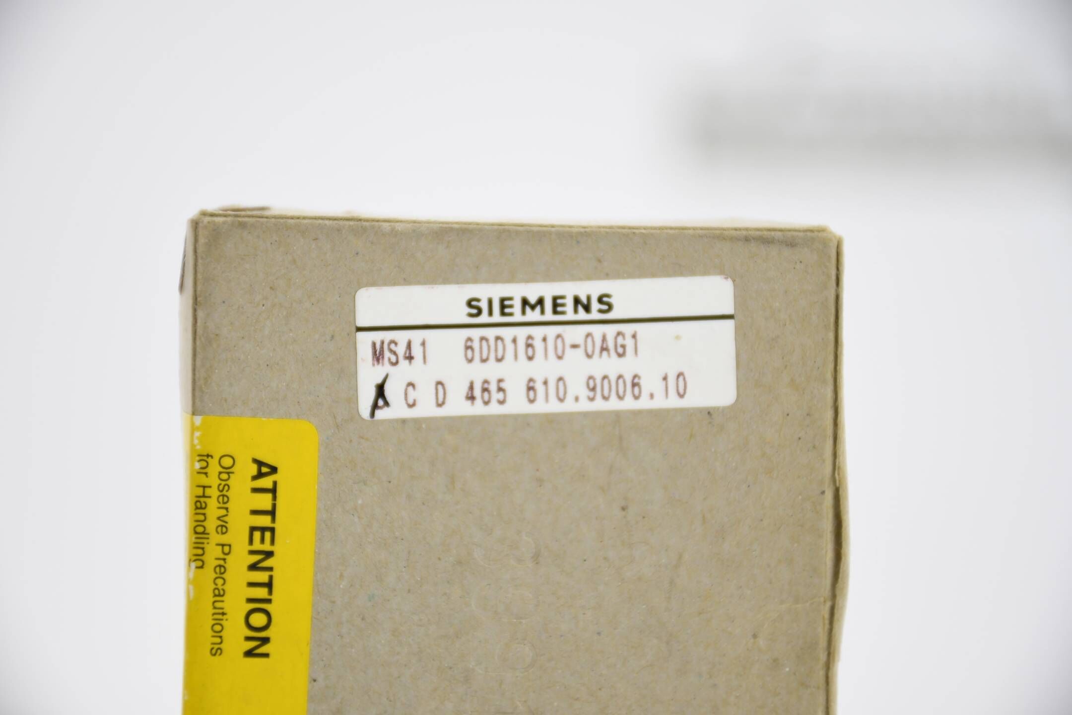 Siemens simadyn D Memory Submodule MS41 6DD1610-0AG1 ( 6DD1 610-0AG1 ) Ver B