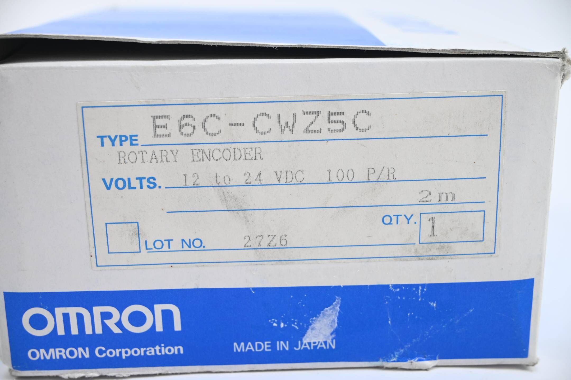 Omron inkrementeller Drehgeber E6C-CWZ5C ( 12-24 VDC ) 100 P/R