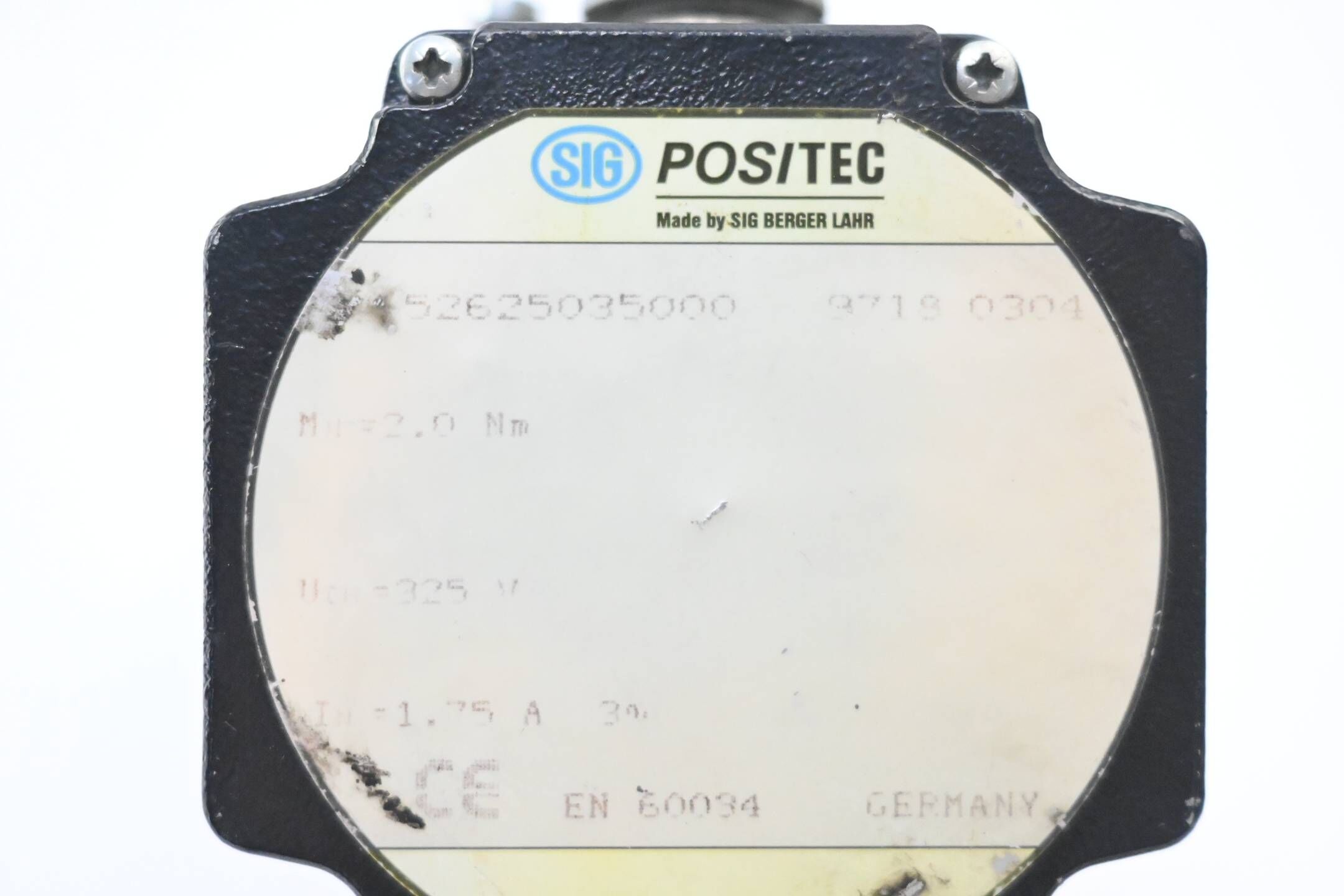 Berger Lahr Schrittmotor 0052625035000