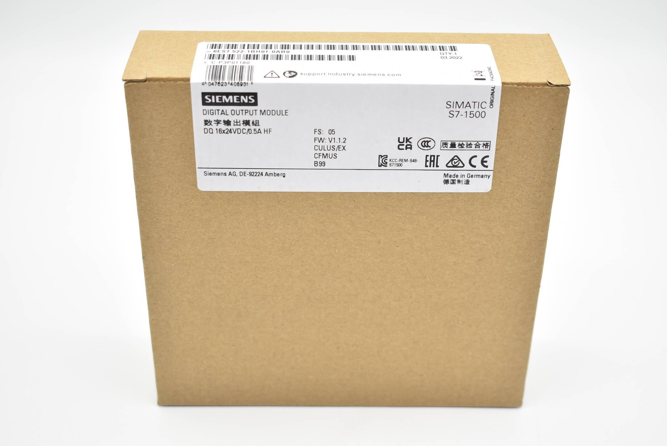 Siemens simatic S7-1500 6ES7 522-1BH01-0AB0 ( 6ES7522-1BH01-0AB0 )