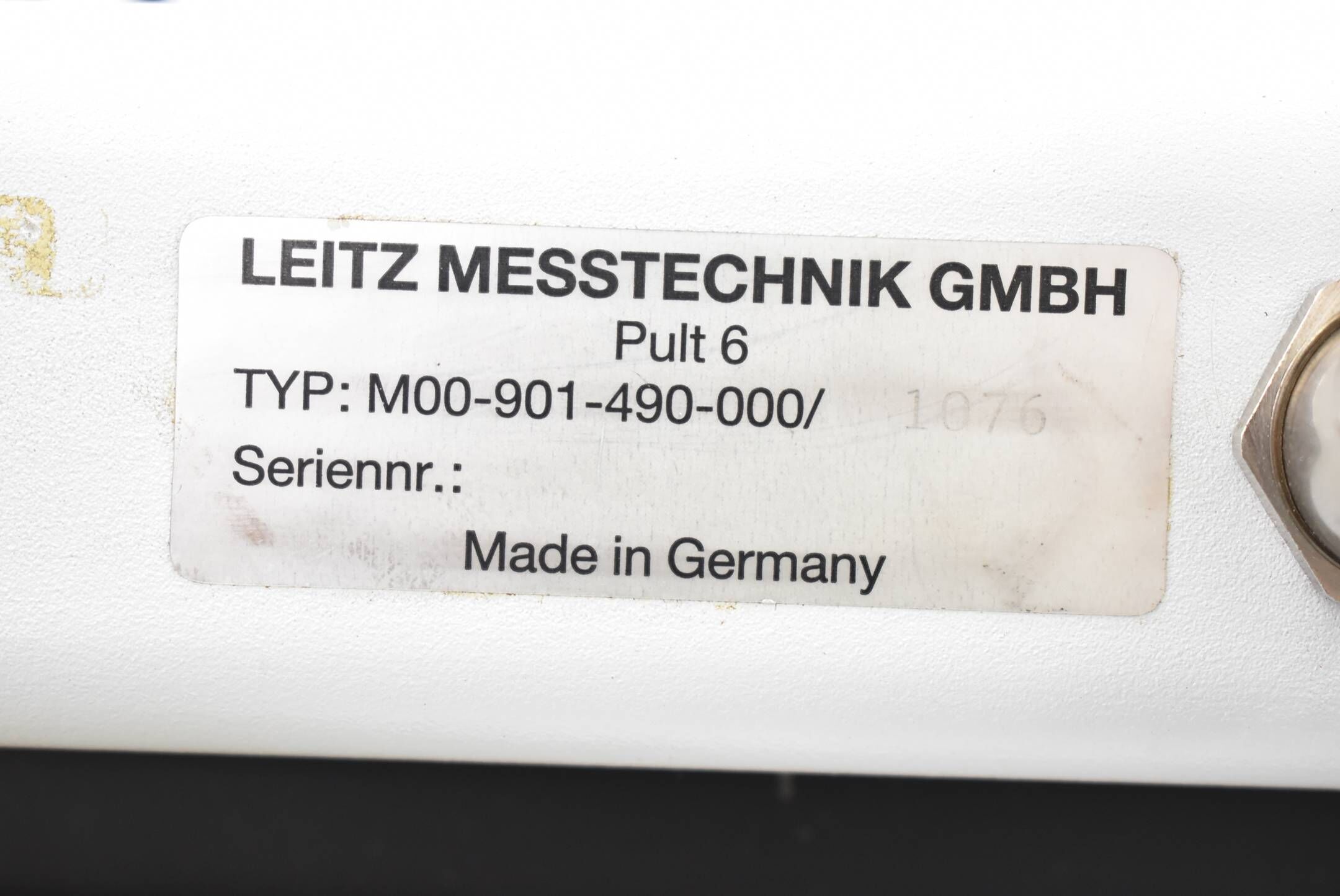 Leitz Pult 6 Axis Controller M00-901-490-000/1076 ( M00-901-490-000 )