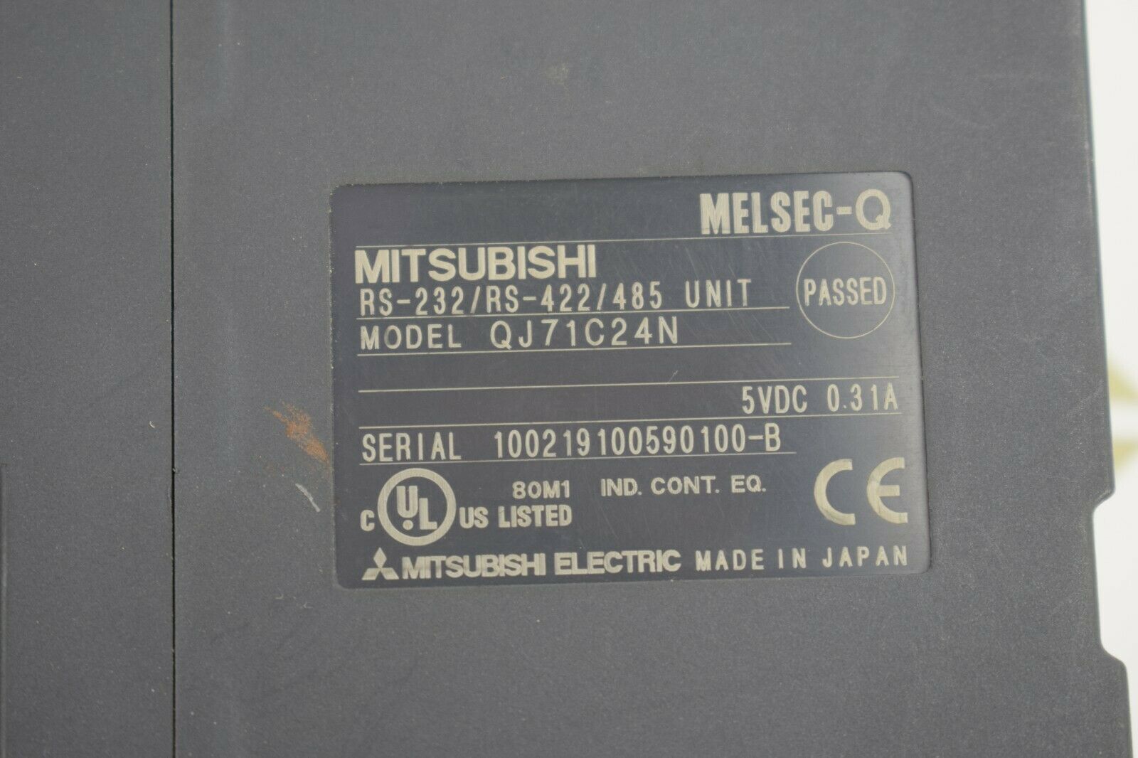 Mitsubishi Melsec-Q RS-232/RS-422/485 Unit QJ71C24N