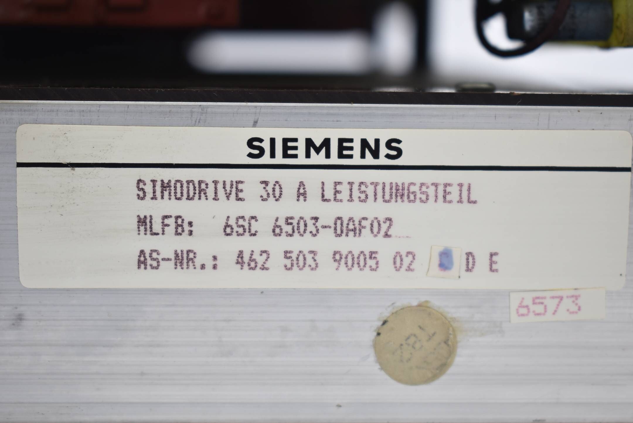 Siemens simodrive 650/690 FBG Leistungsteil 6SC6 503-0AF02 ( 6SC6503-0AF02 )