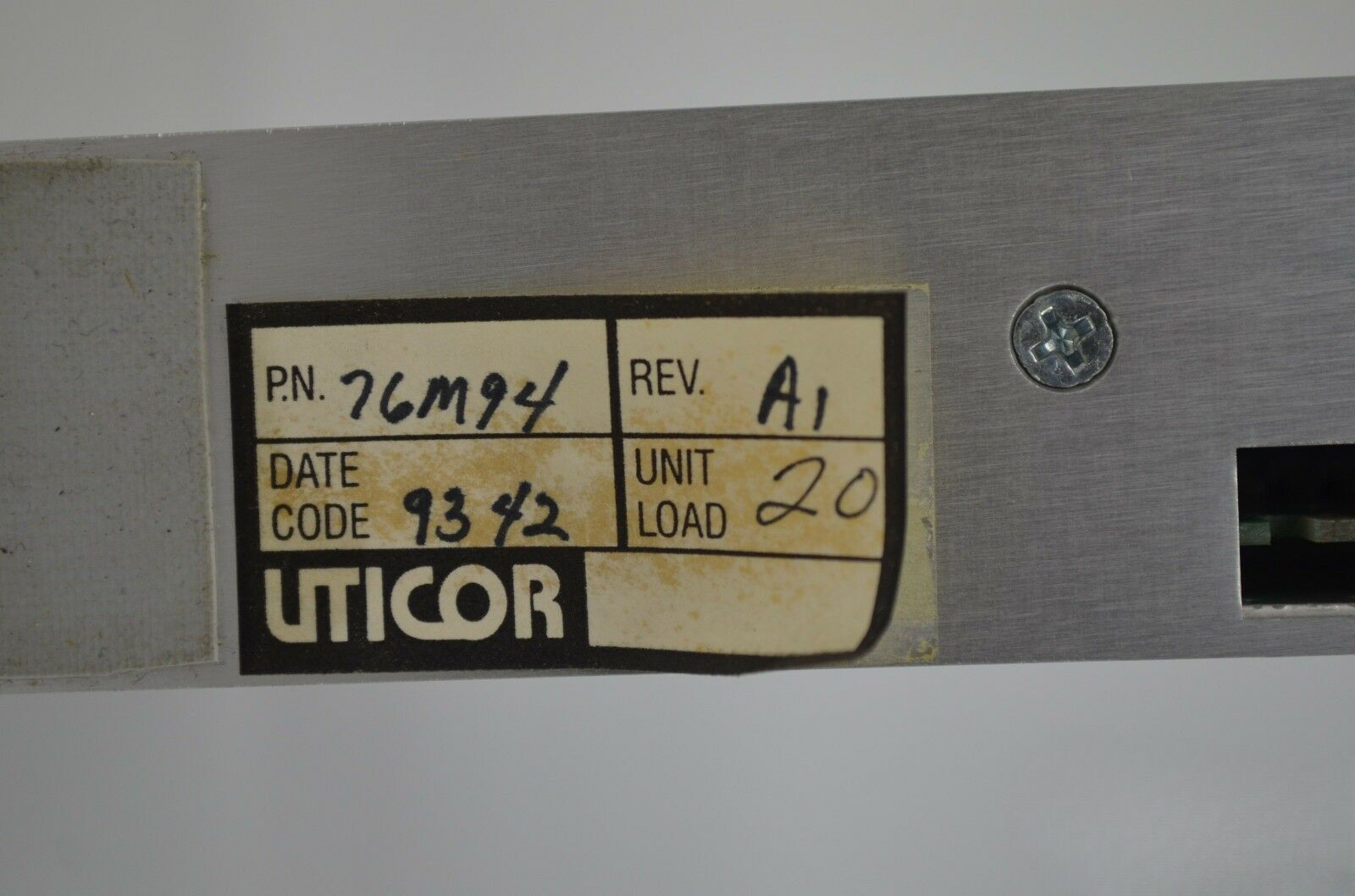 Uticor Analog Input 16M94