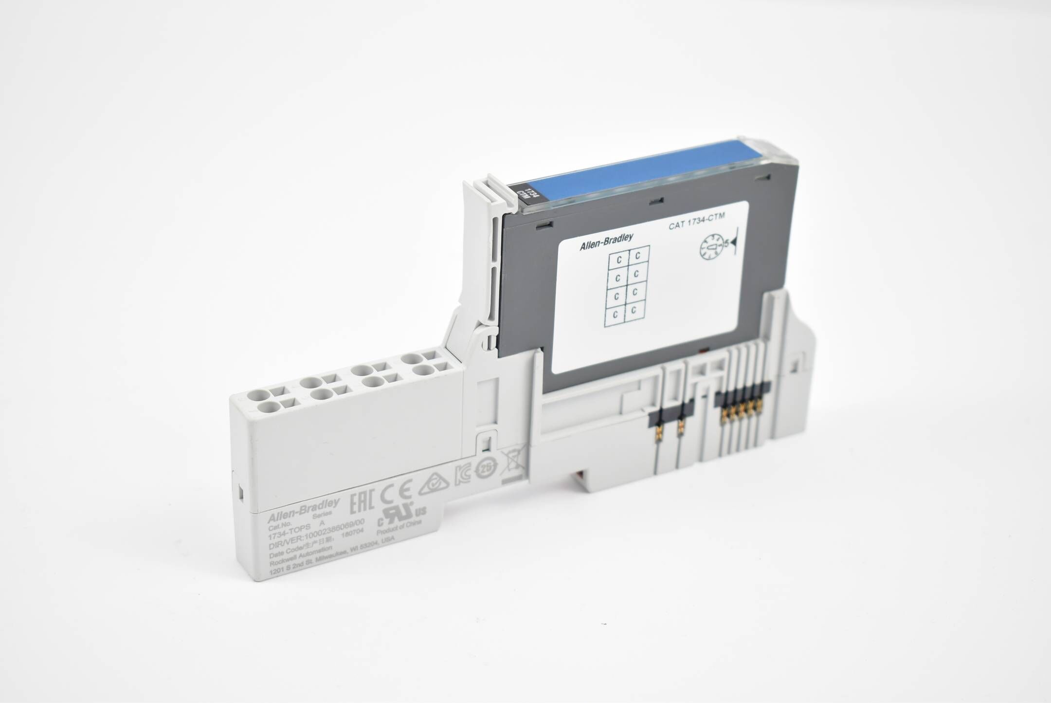 Allen-Bradley POINT I/O Terminal Base 1734-TOPS + Common Terminal Modul 1734-CTM