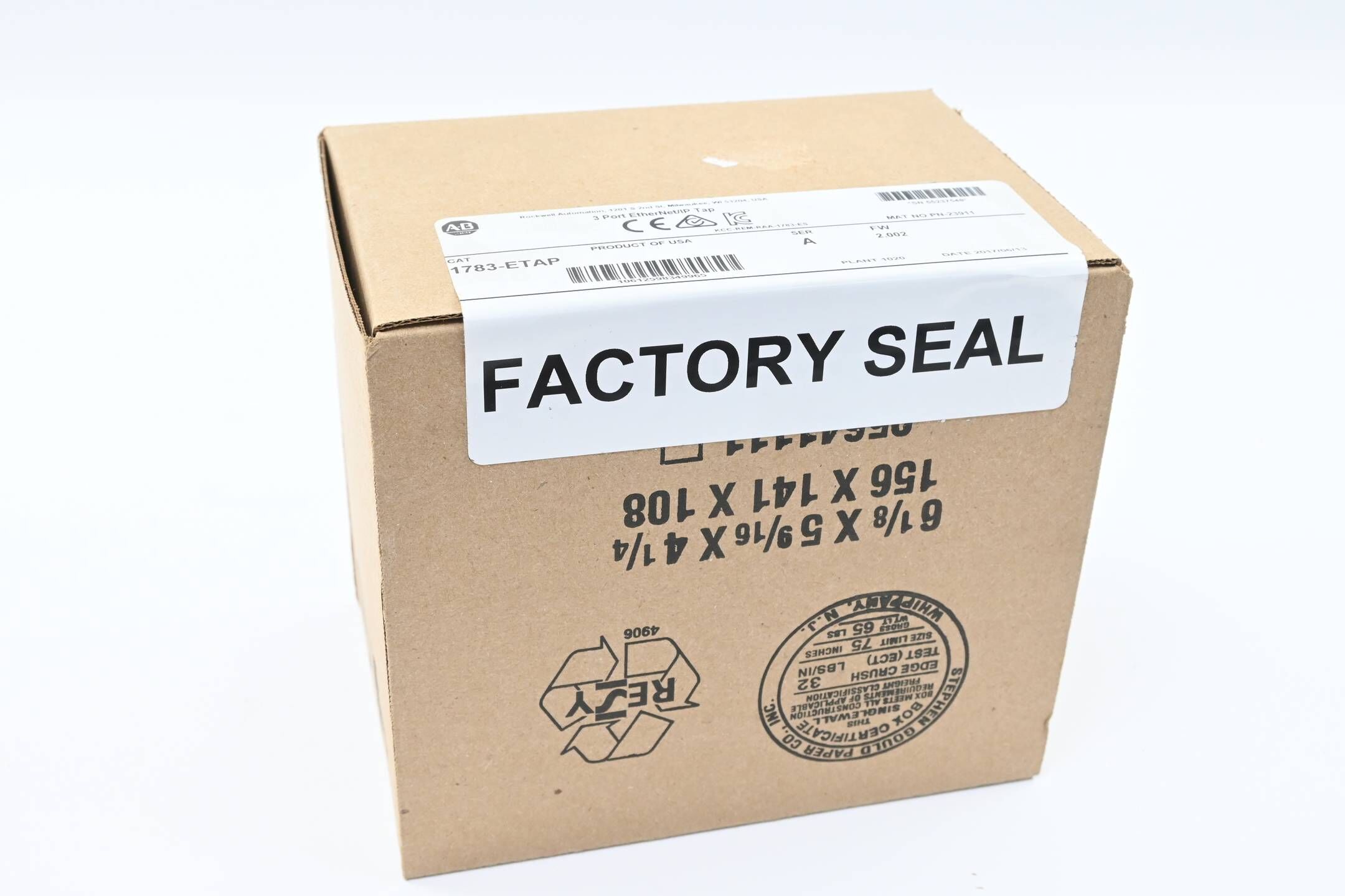 Allen-Bradley 3 Port EtherNet/IP Tap 1783-ETAP ( Ser. A / FW: 2.002 )