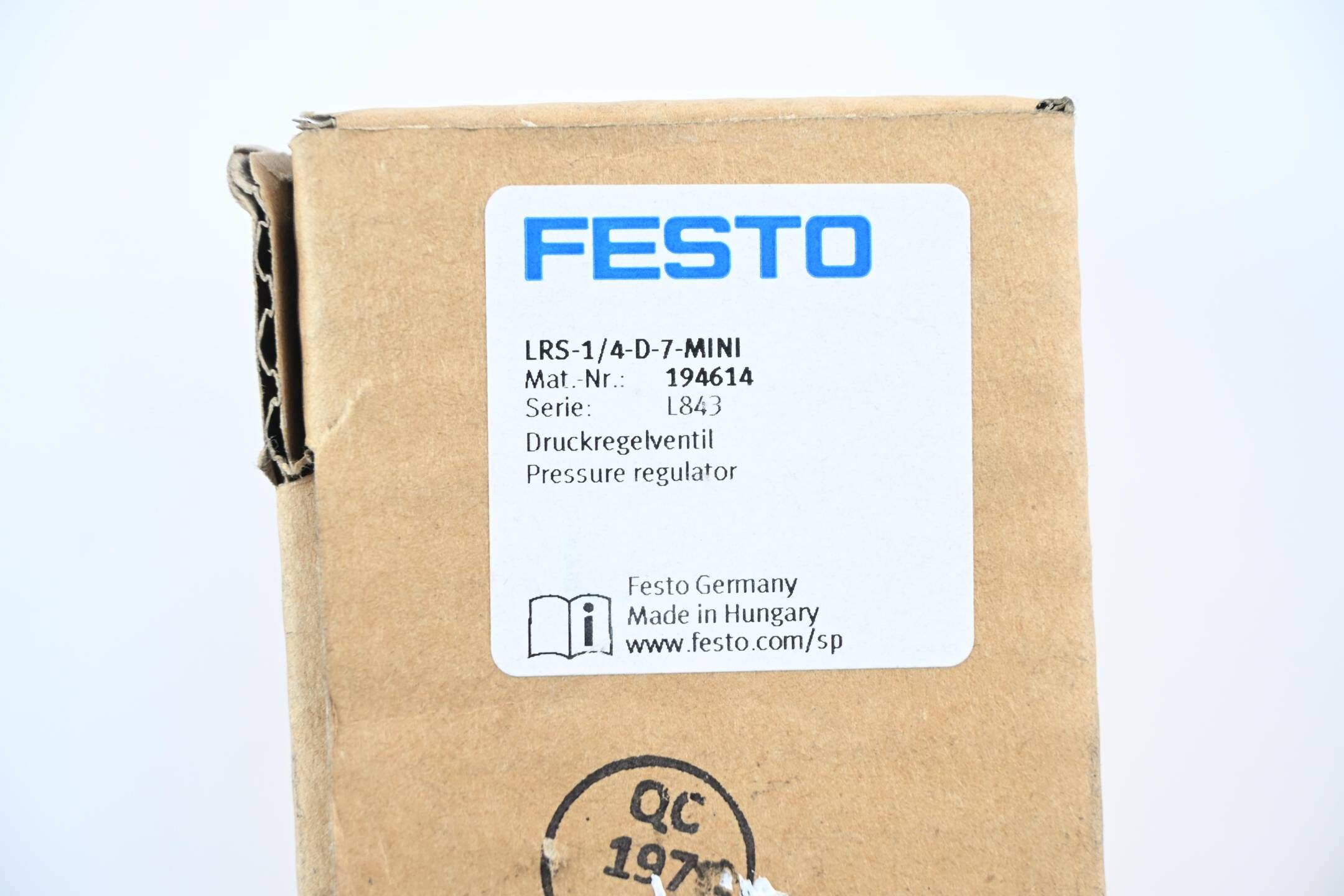 Festo Druckregelventil LRS-1/4-D-7-MINI ( 194614 )
